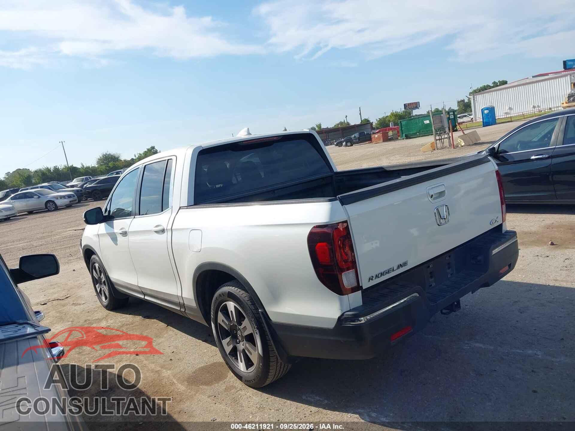 HONDA RIDGELINE 2017 - 5FPYK2F5XHB005562