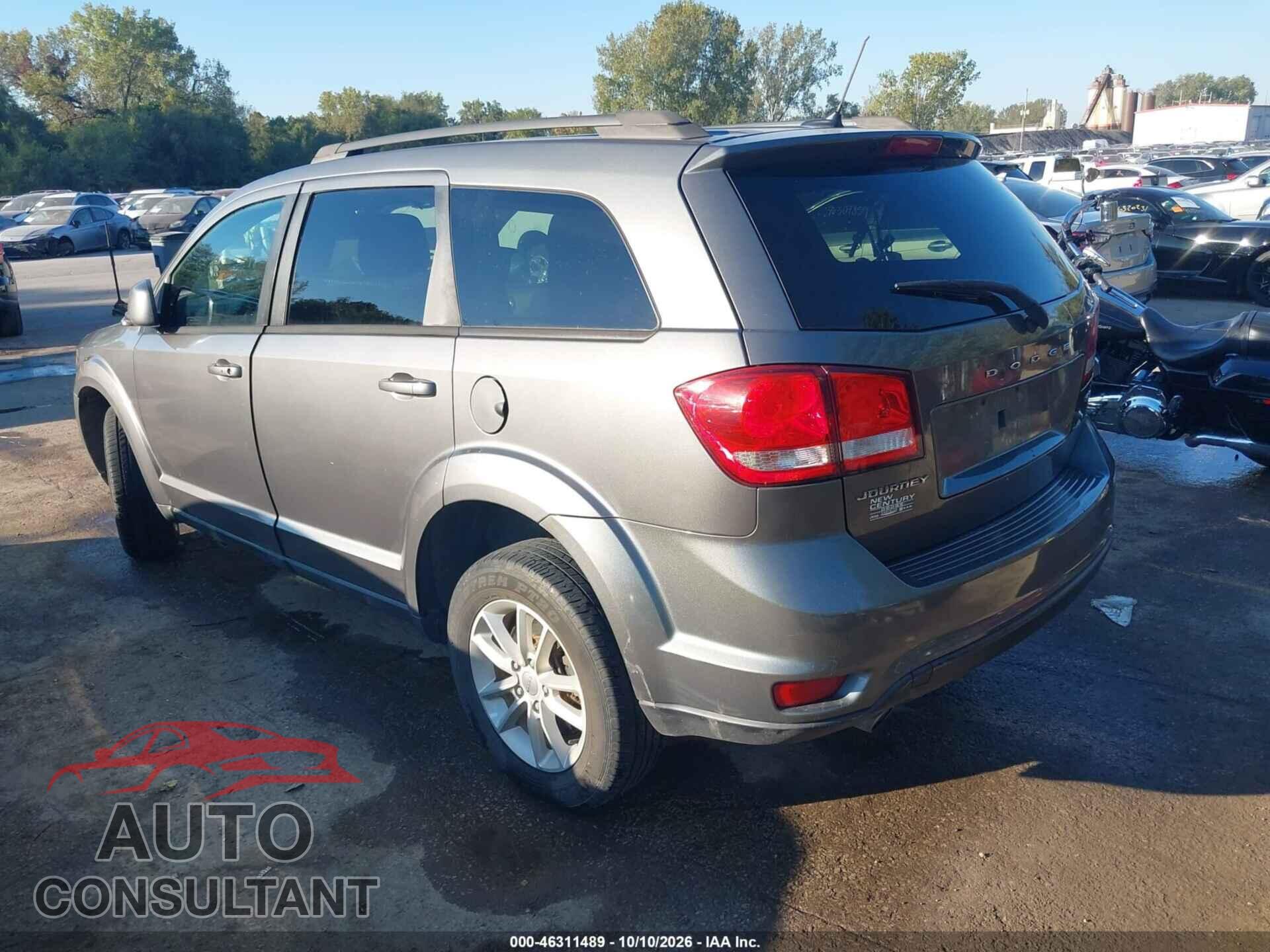 DODGE JOURNEY 2013 - 3C4PDCBG6DT521022