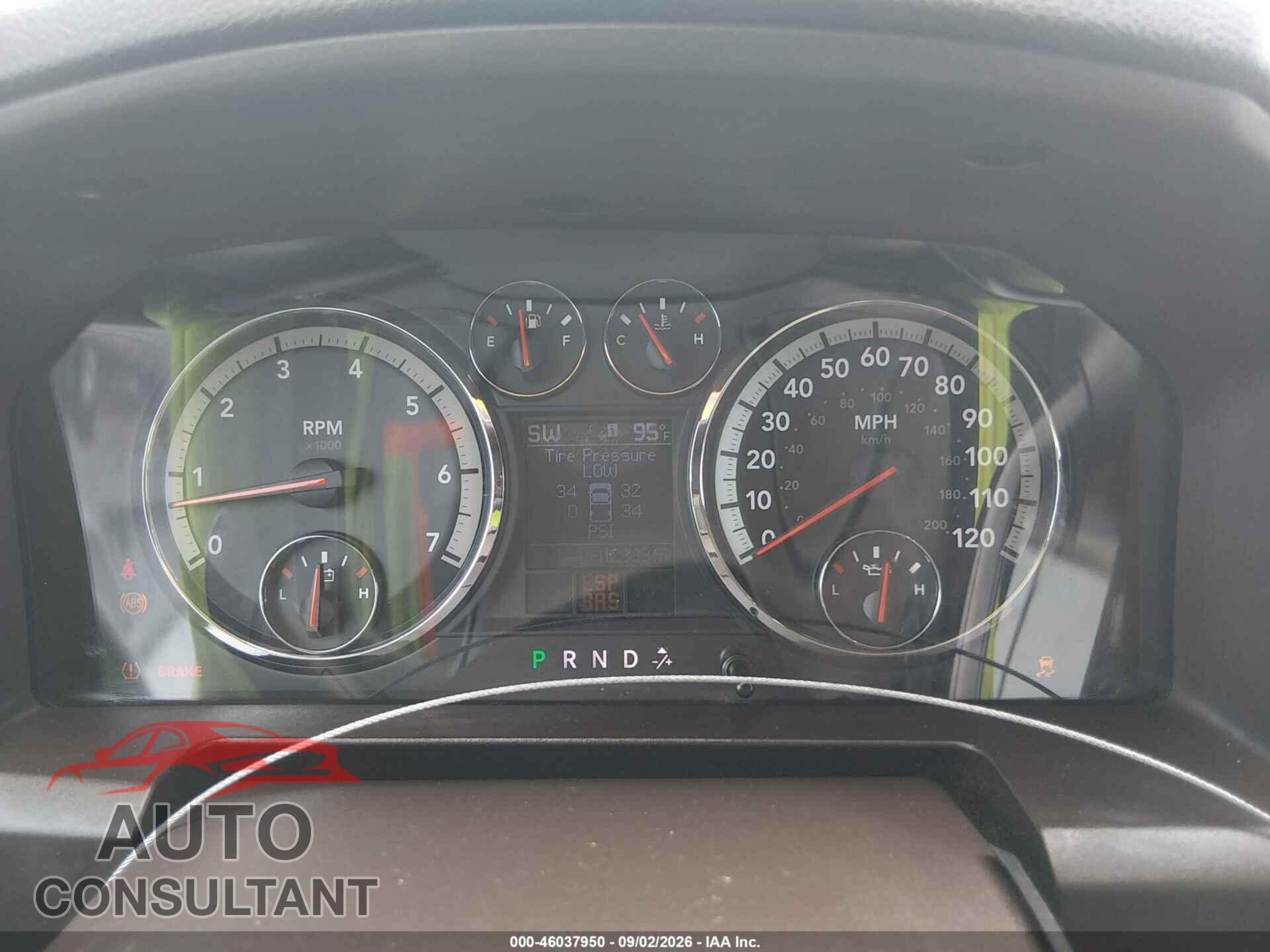 DODGE RAM 1500 2010 - 1D7RB1GP7AS126748