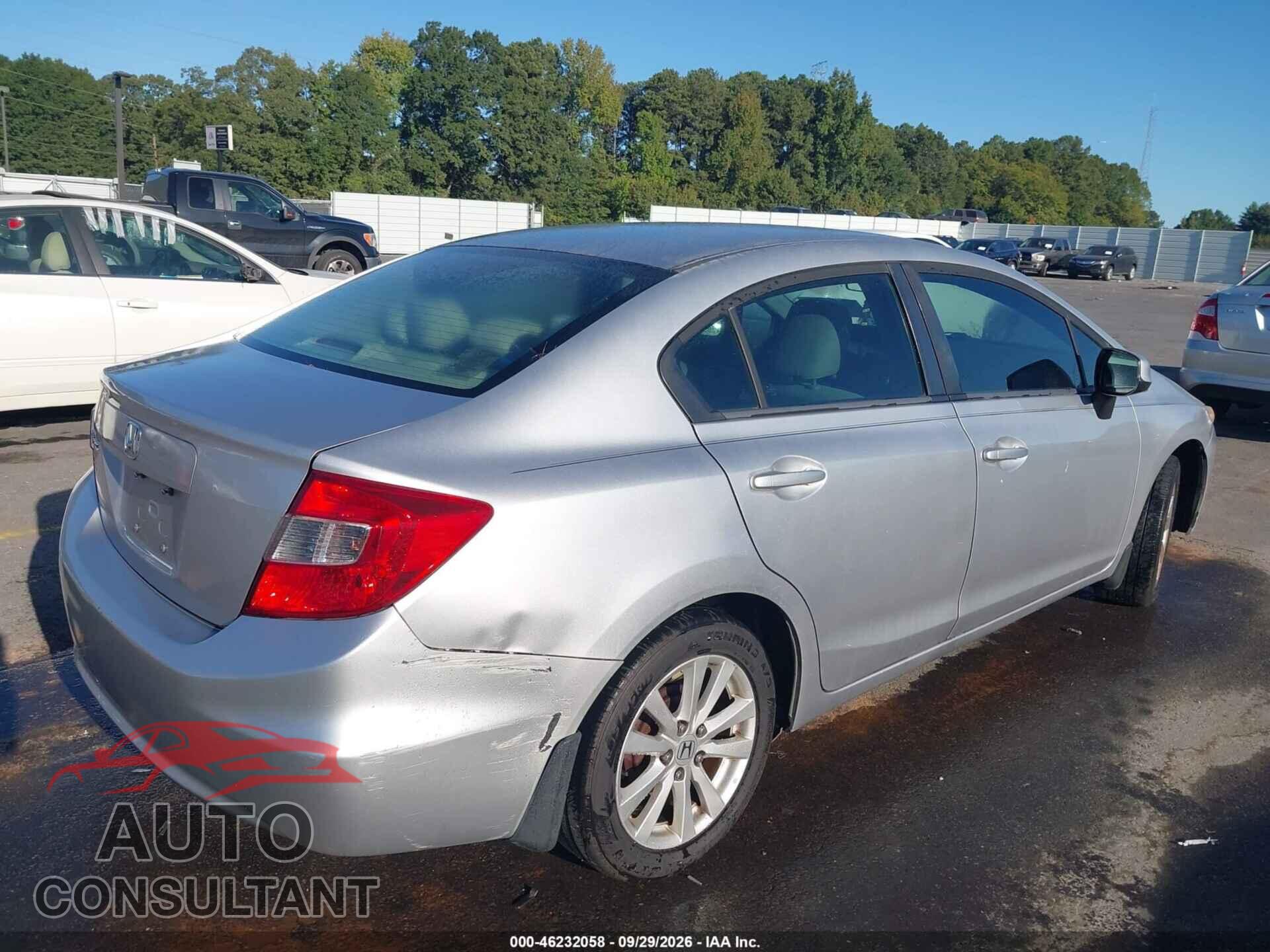 HONDA CIVIC 2012 - 19XFB2F55CE013793