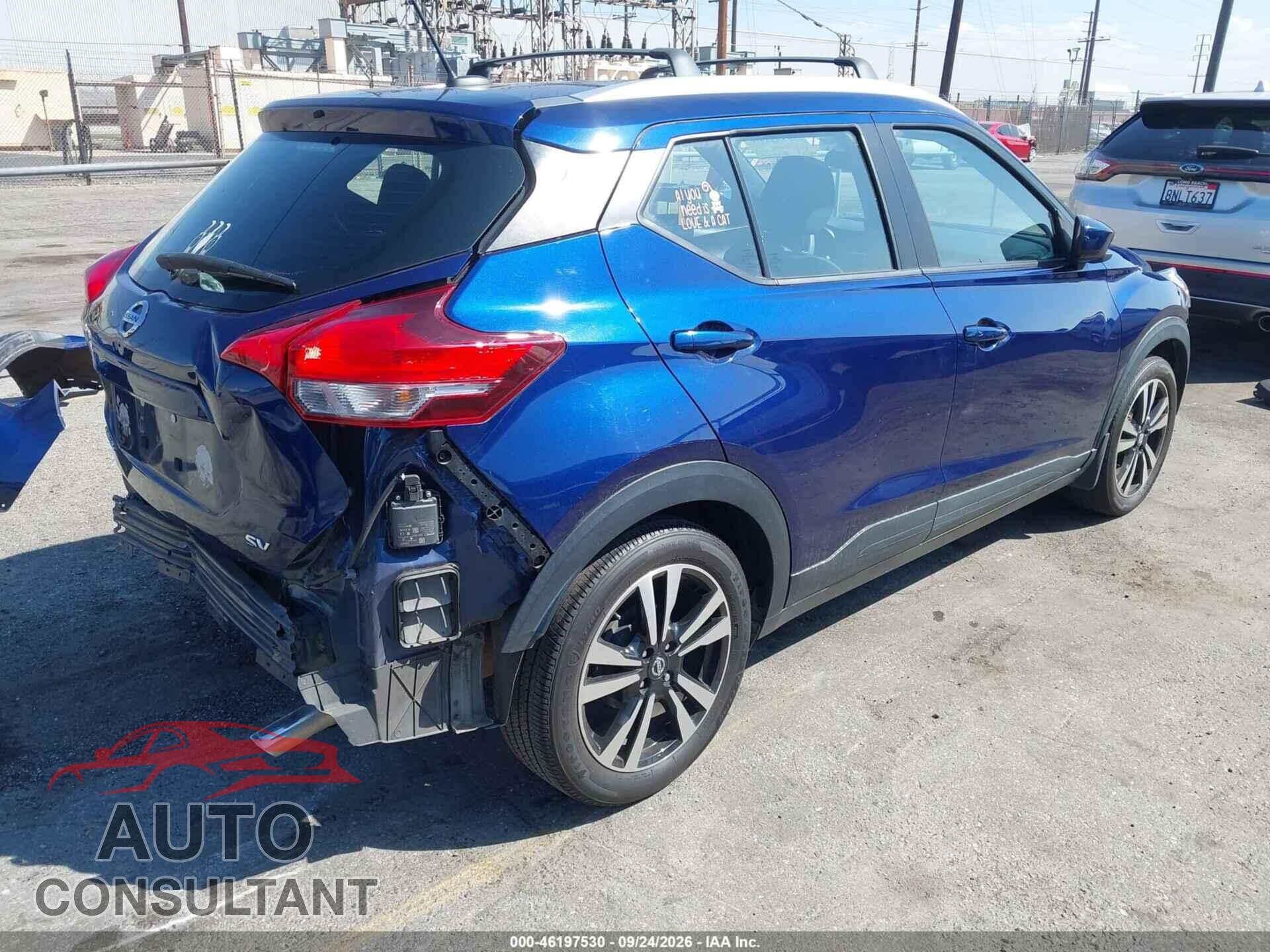 NISSAN KICKS 2019 - 3N1CP5CU3KL549026