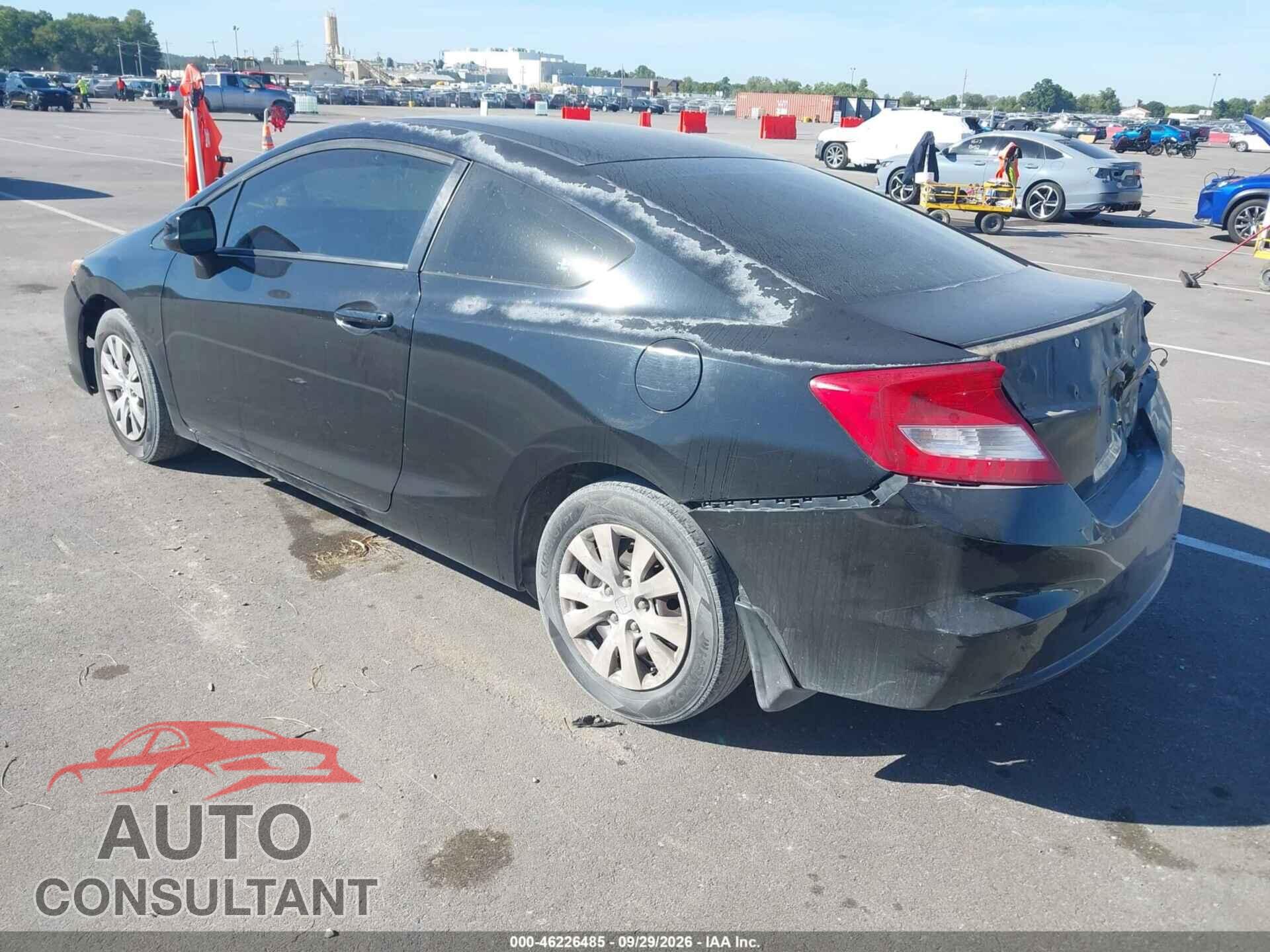 HONDA CIVIC 2012 - 2HGFG3B5XCH562635