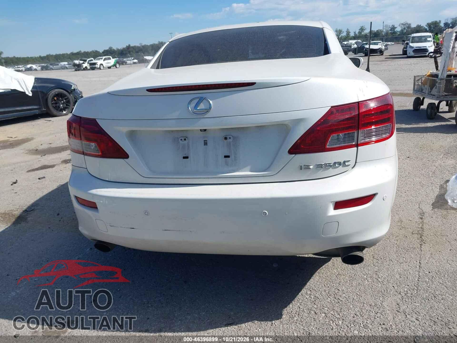 LEXUS IS 350C 2011 - JTHFE2C23B2505346
