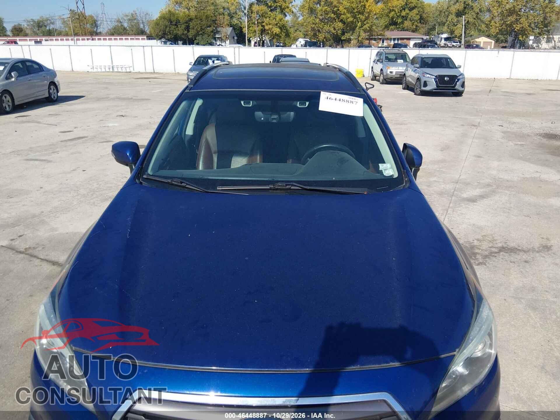 SUBARU OUTBACK 2017 - 4S4BSETC3H3301311