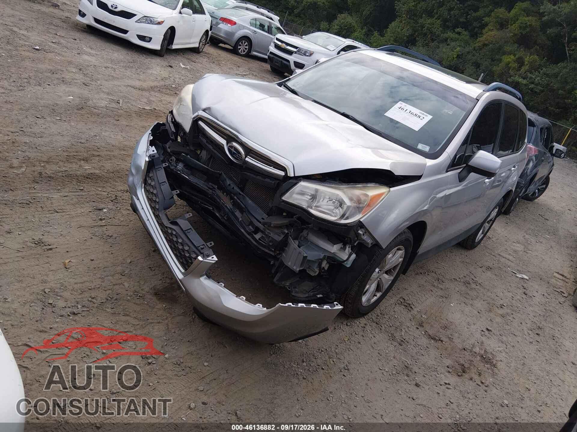 SUBARU FORESTER 2014 - JF2SJAEC2EH531726