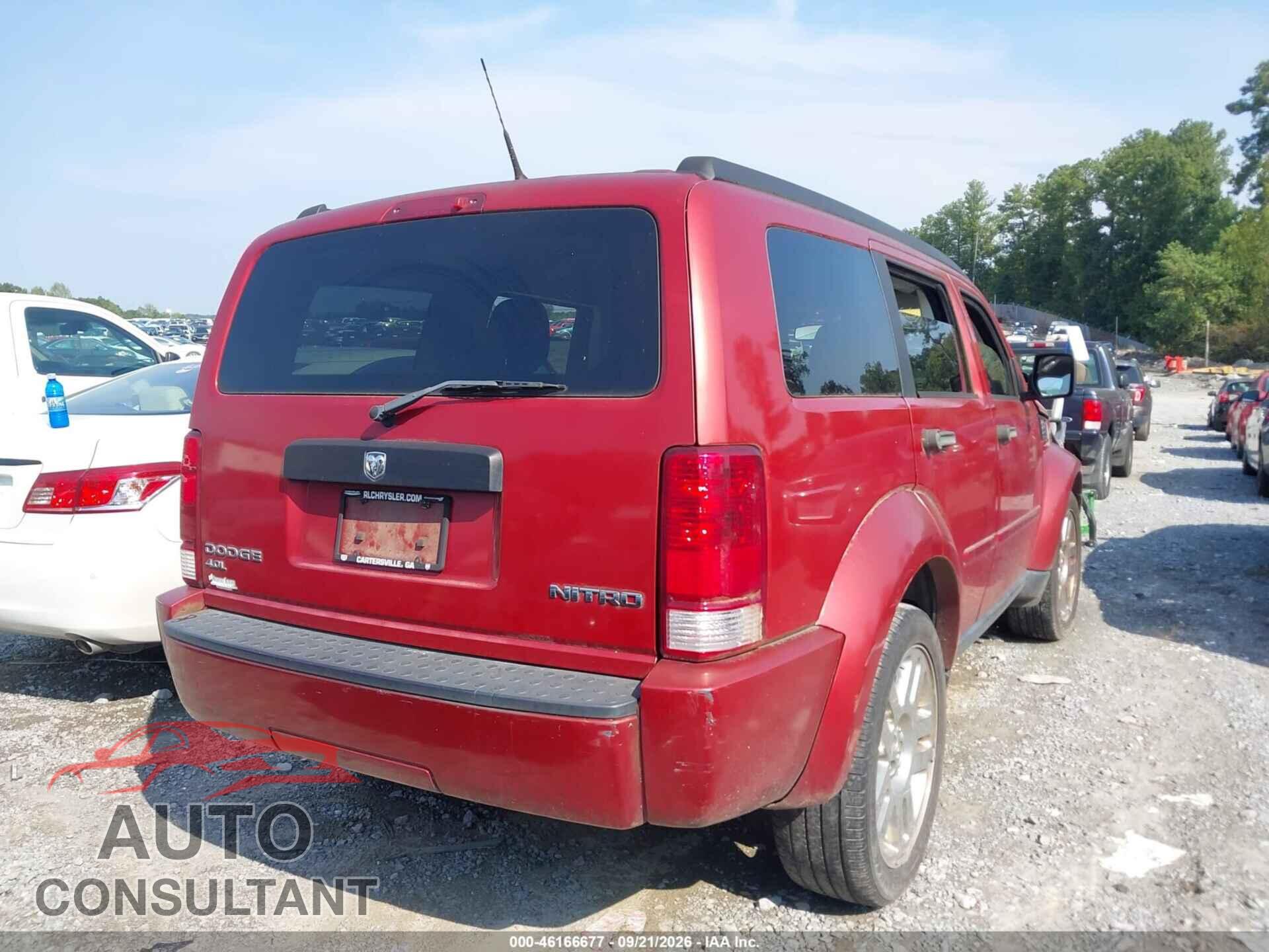 DODGE NITRO 2011 - 1D4PT4GX3BW514833