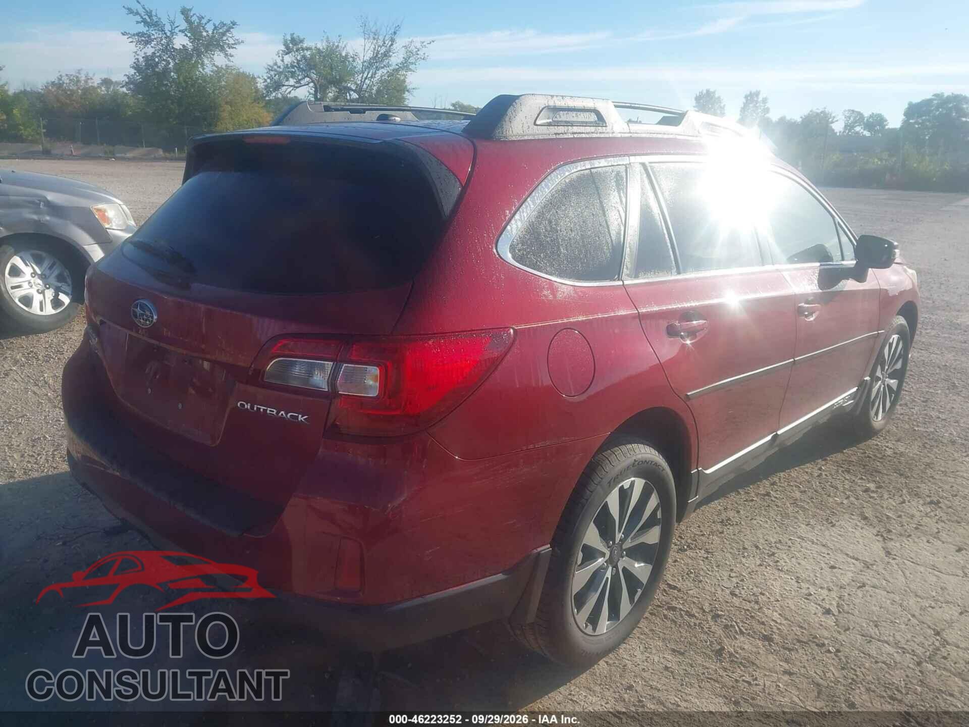 SUBARU OUTBACK 2015 - 4S4BSBLC4F3233077