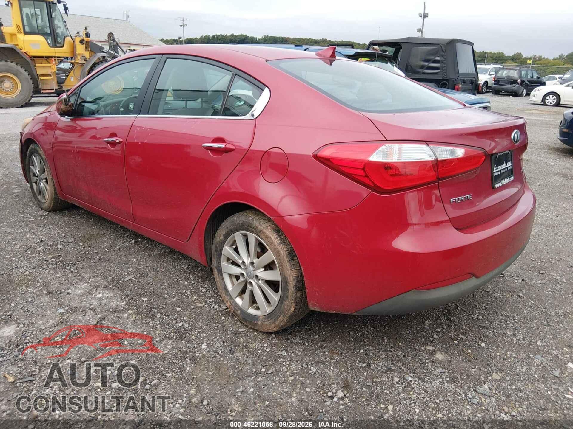 KIA FORTE 2014 - KNAFX4A85E5082977