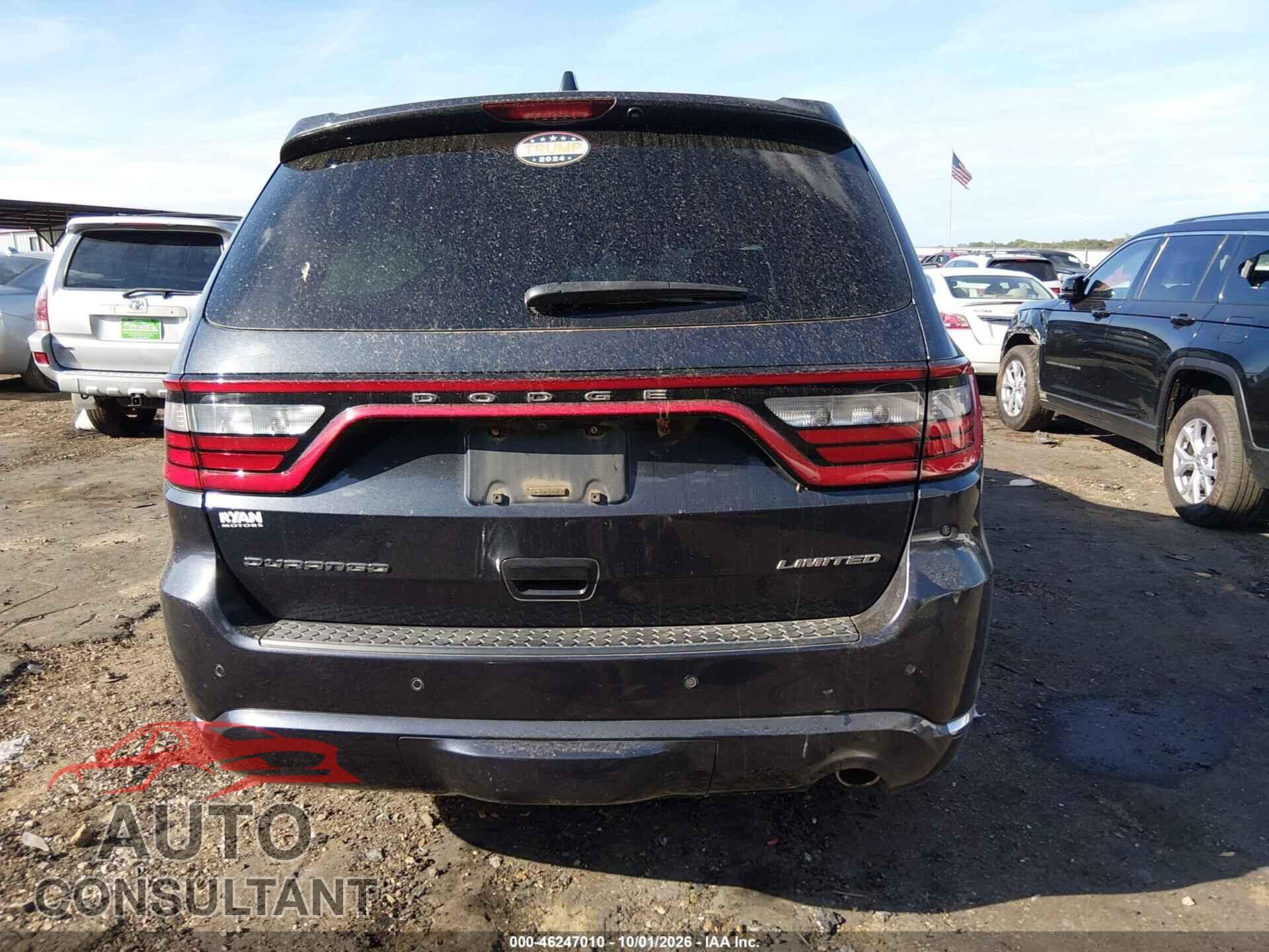 DODGE DURANGO 2016 - 1C4RDHDG6GC449015