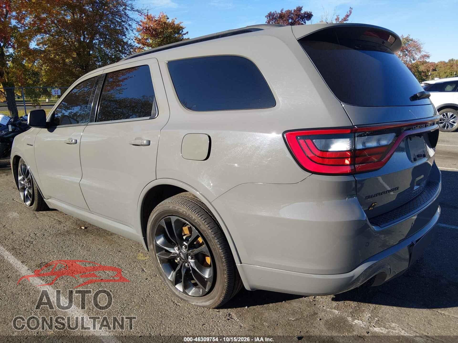 DODGE DURANGO 2022 - 1C4SDJCTXNC229381