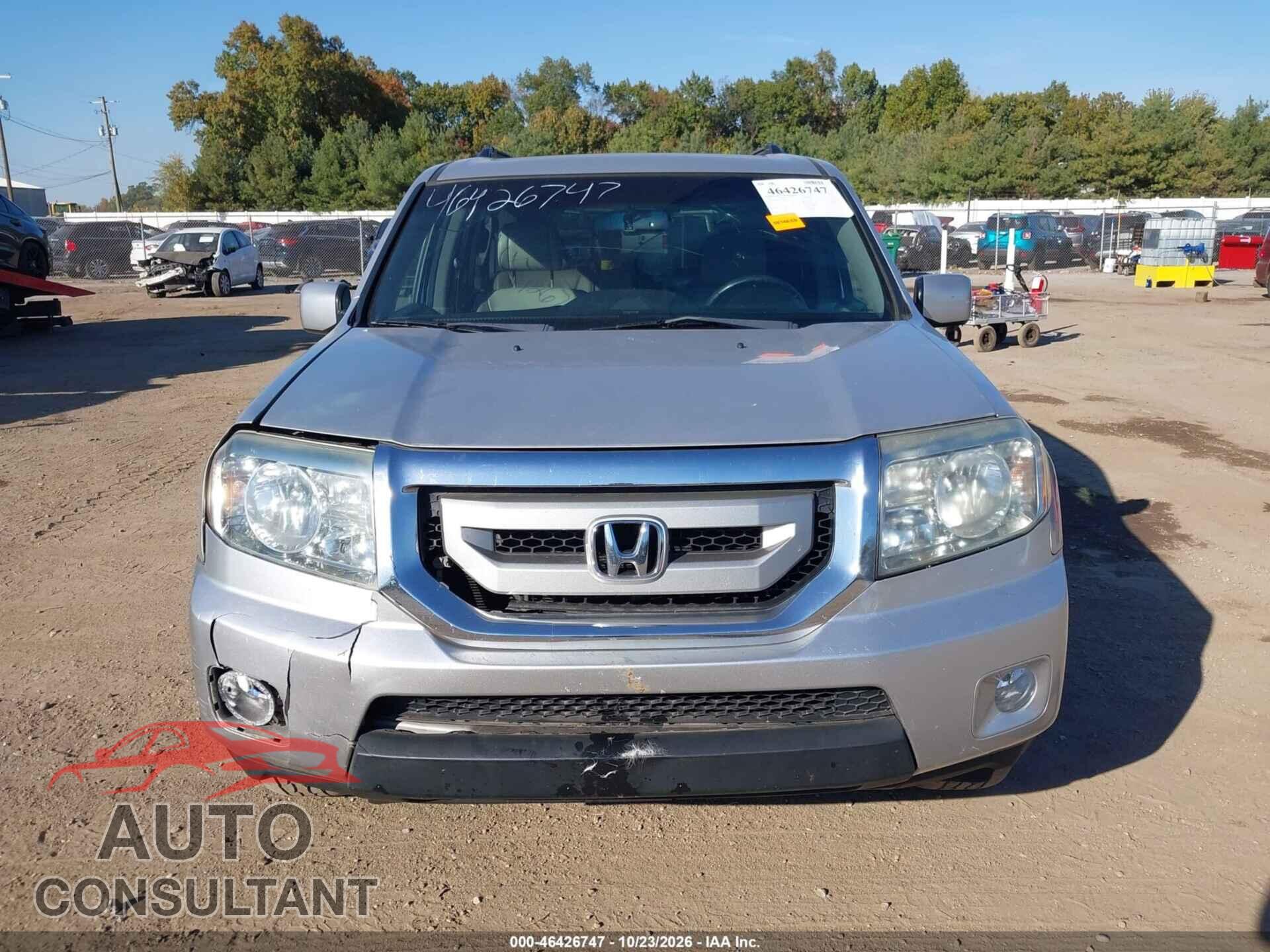 HONDA PILOT 2011 - 5FNYF4H75BB090759
