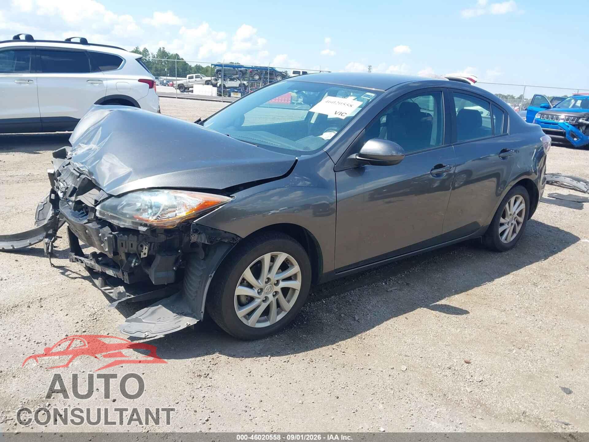 MAZDA MAZDA3 2012 - JM1BL1V71C1684809