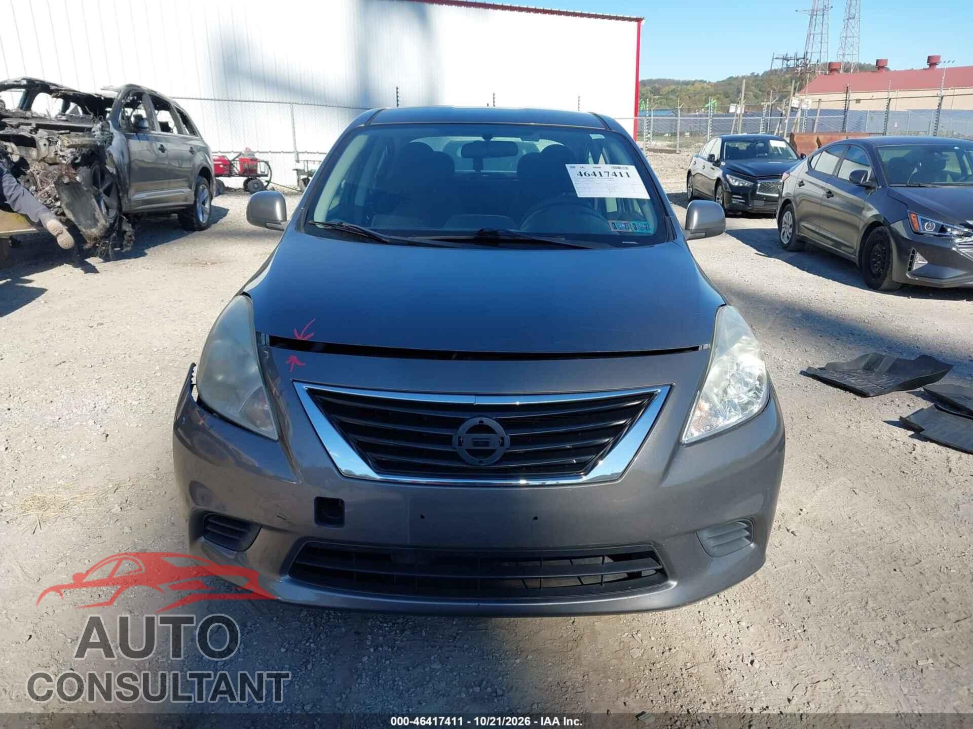 NISSAN VERSA 2014 - 3N1CN7AP1EL802492