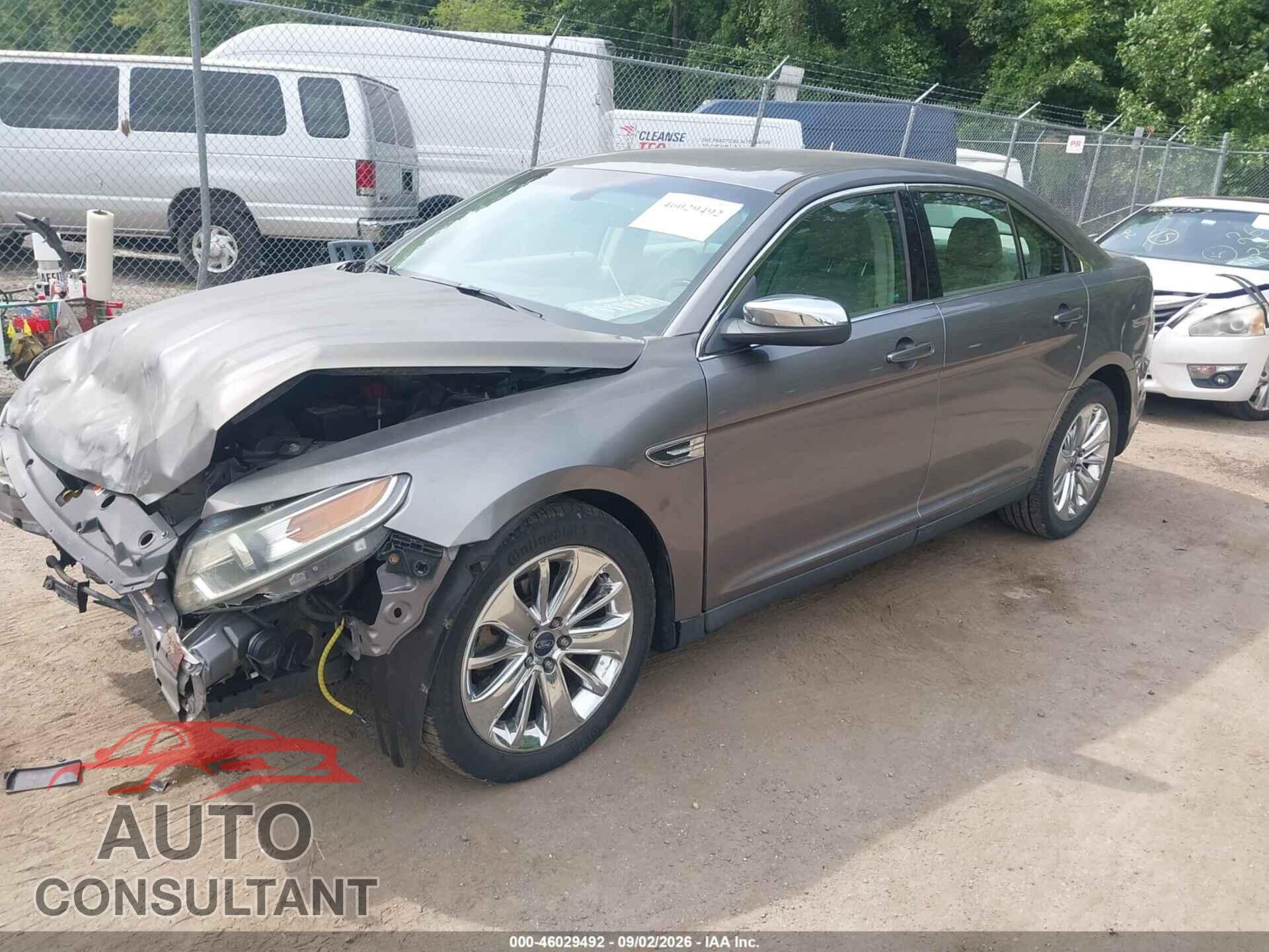 FORD TAURUS 2012 - 1FAHP2FW2CG129946