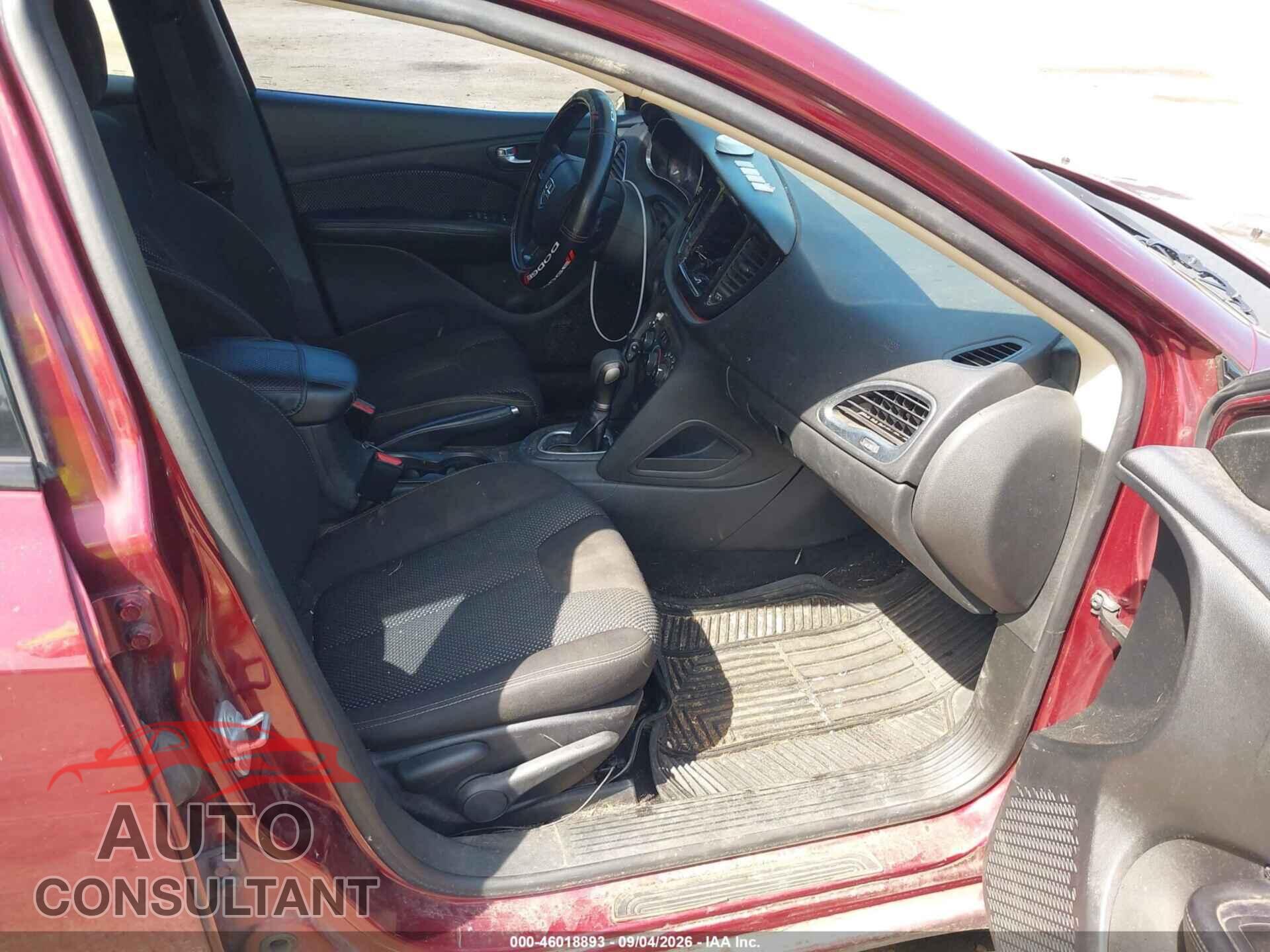 DODGE DART 2015 - 1C3CDFBB1FD351024
