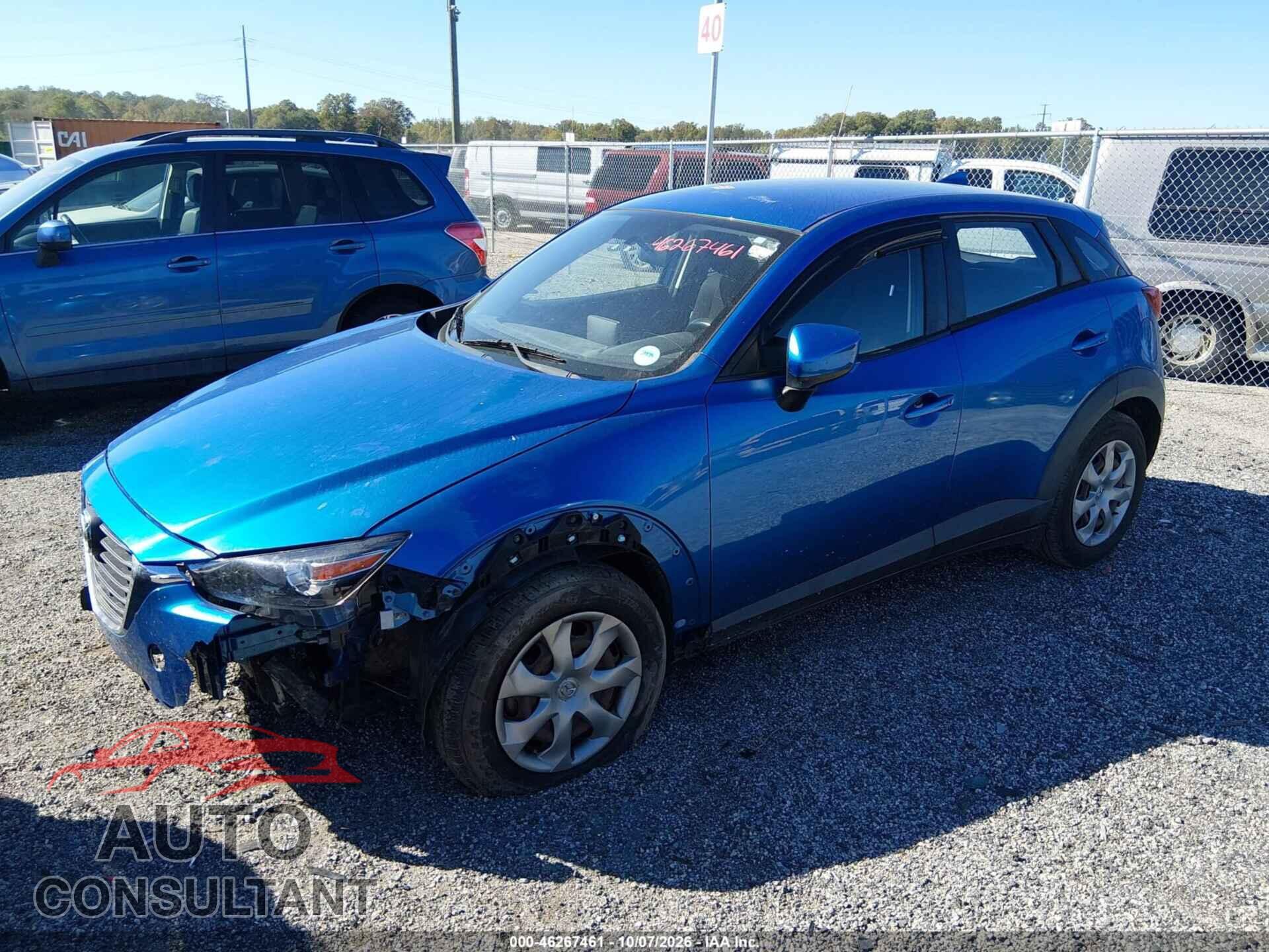 MAZDA CX-3 2016 - JM1DKBB75G0110375