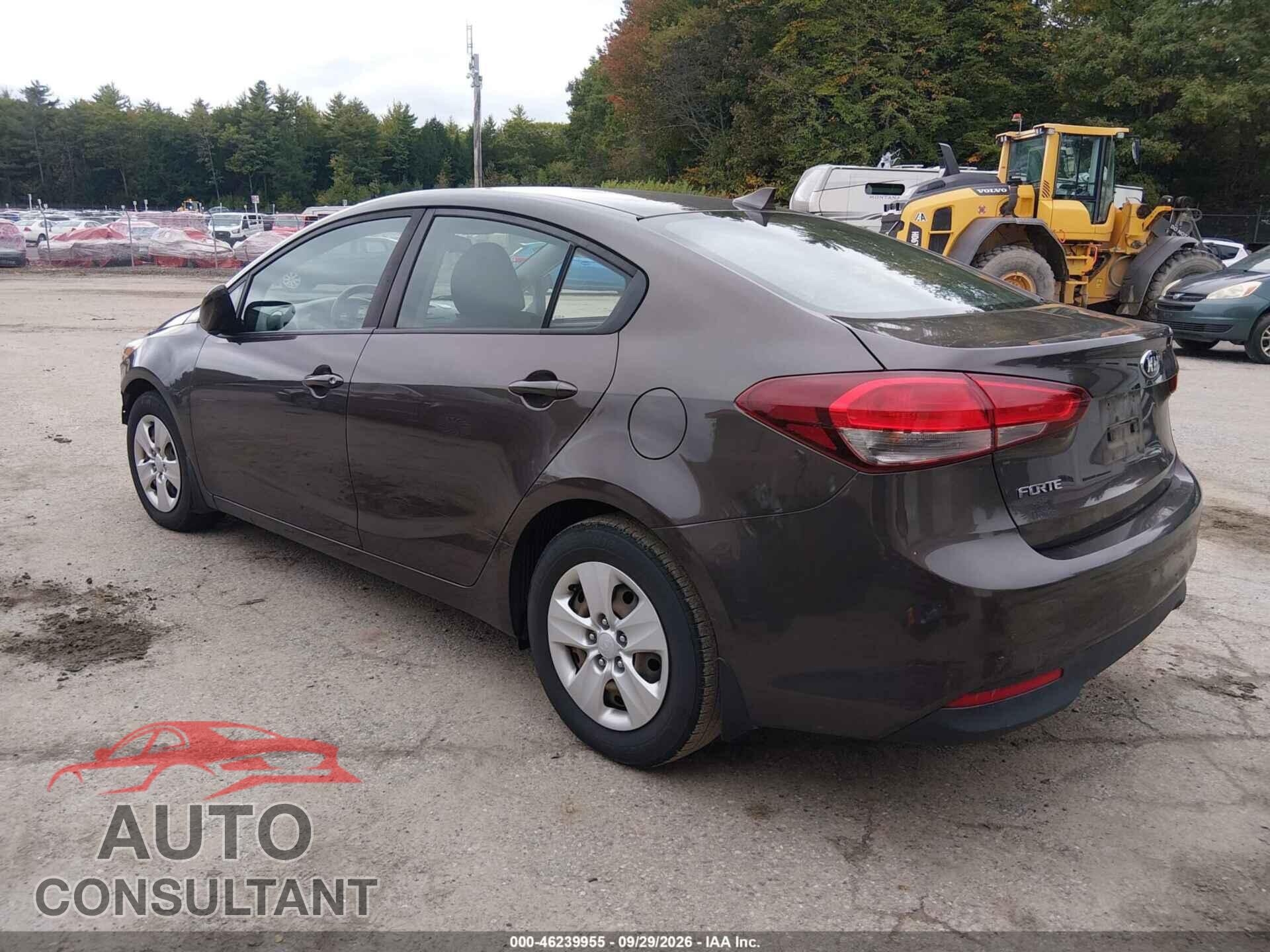 KIA FORTE 2017 - 3KPFK4A7XHE147985