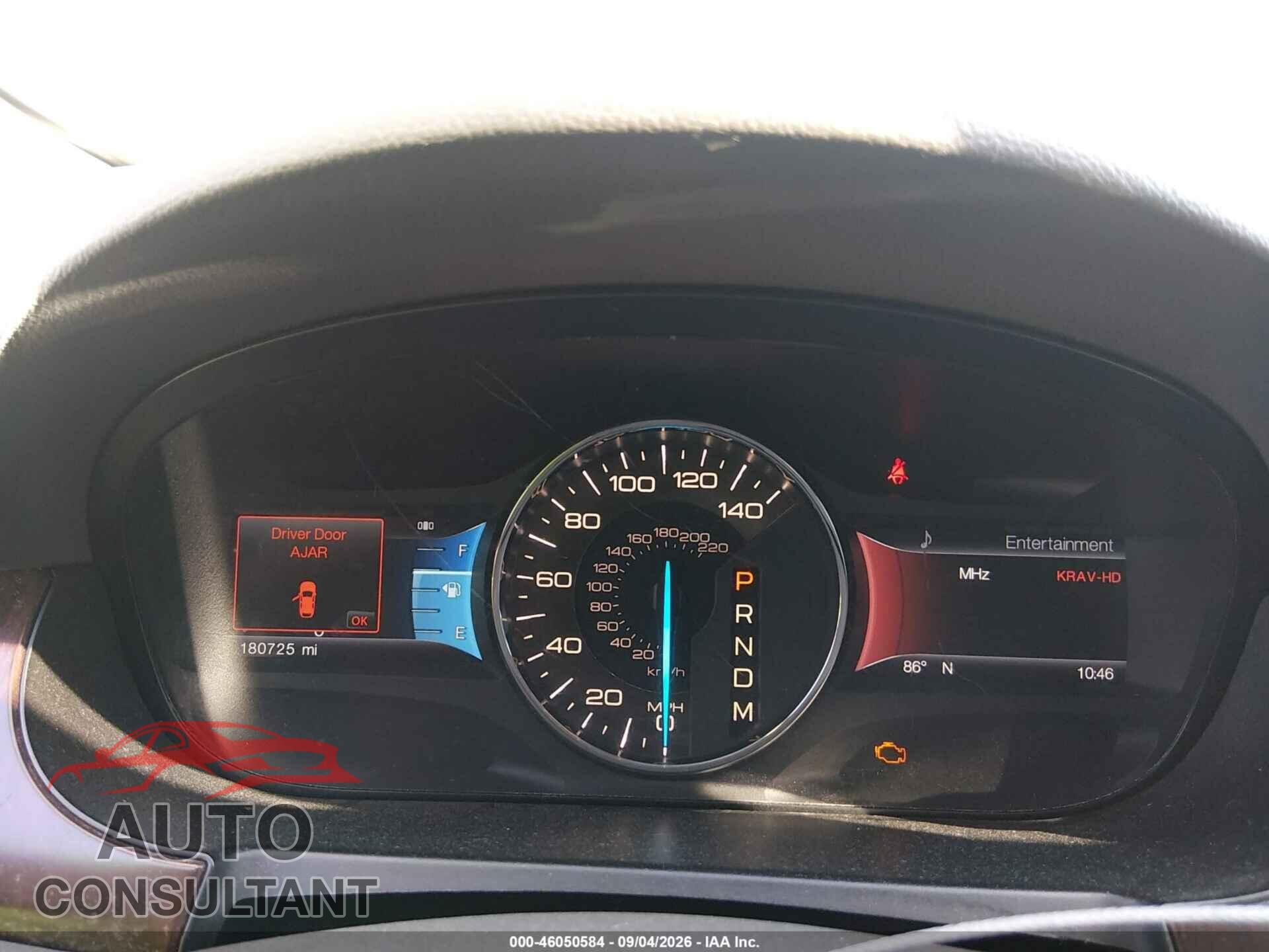 FORD EDGE 2012 - 2FMDK3KC6CBA05545