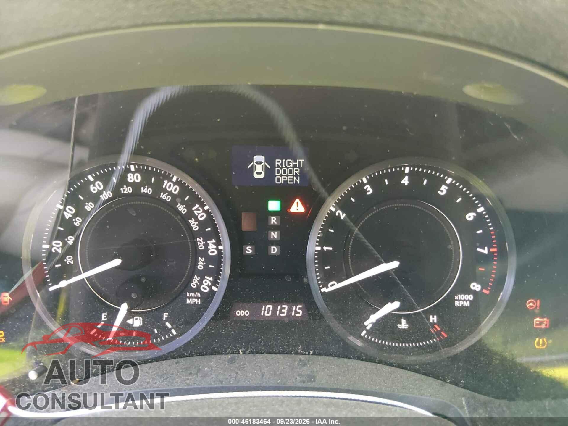 LEXUS IS 250C 2010 - JTHFF2C2XA2512905