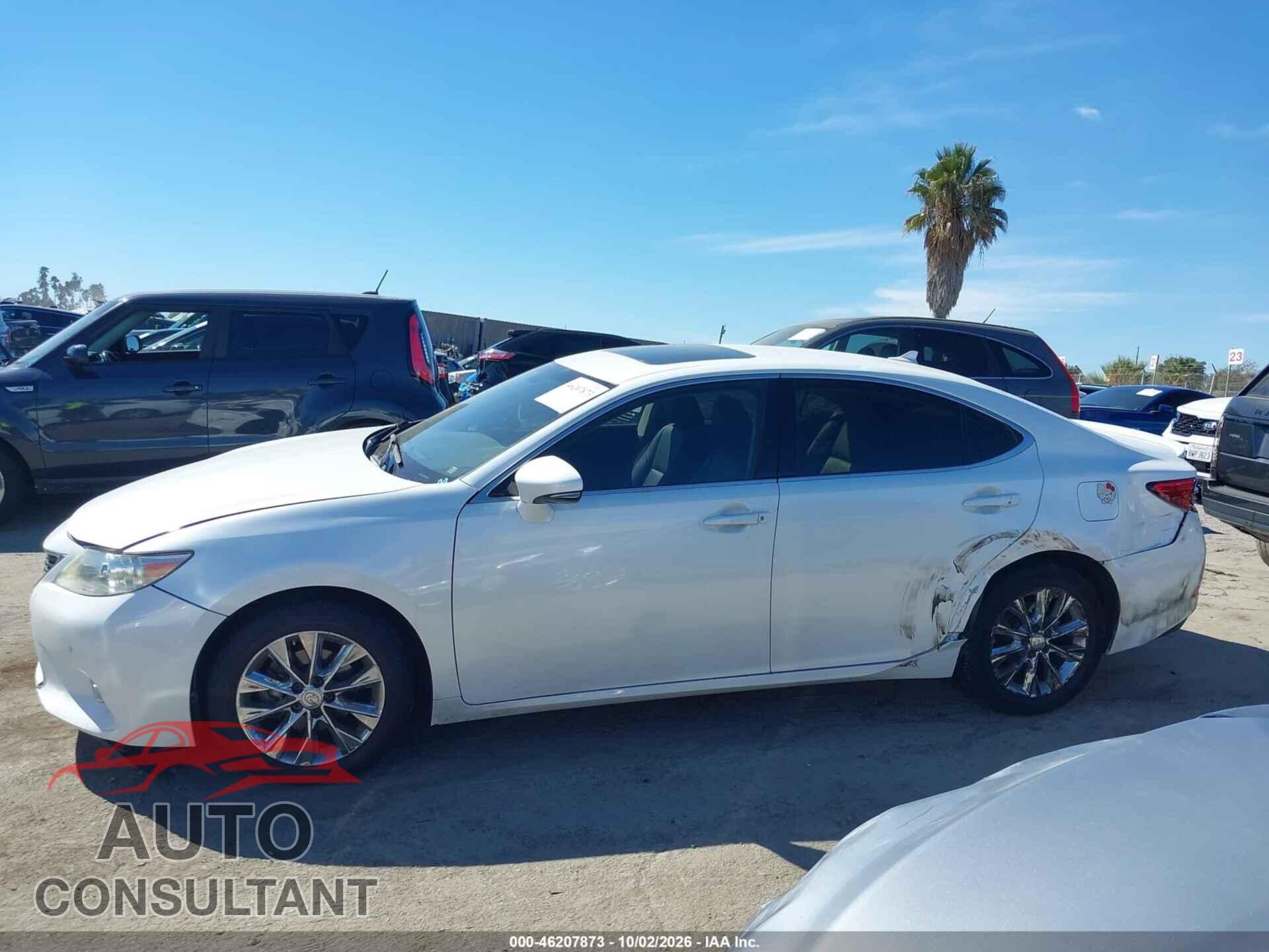 LEXUS ES 350 2013 - JTHBK1GG3D2038245