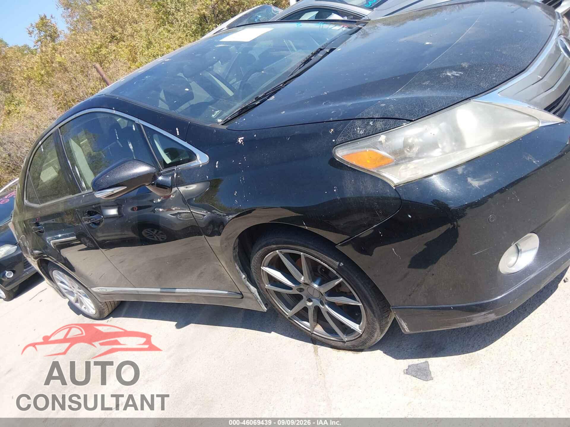 LEXUS HS 250H 2011 - JTHBB1BA1B2046053