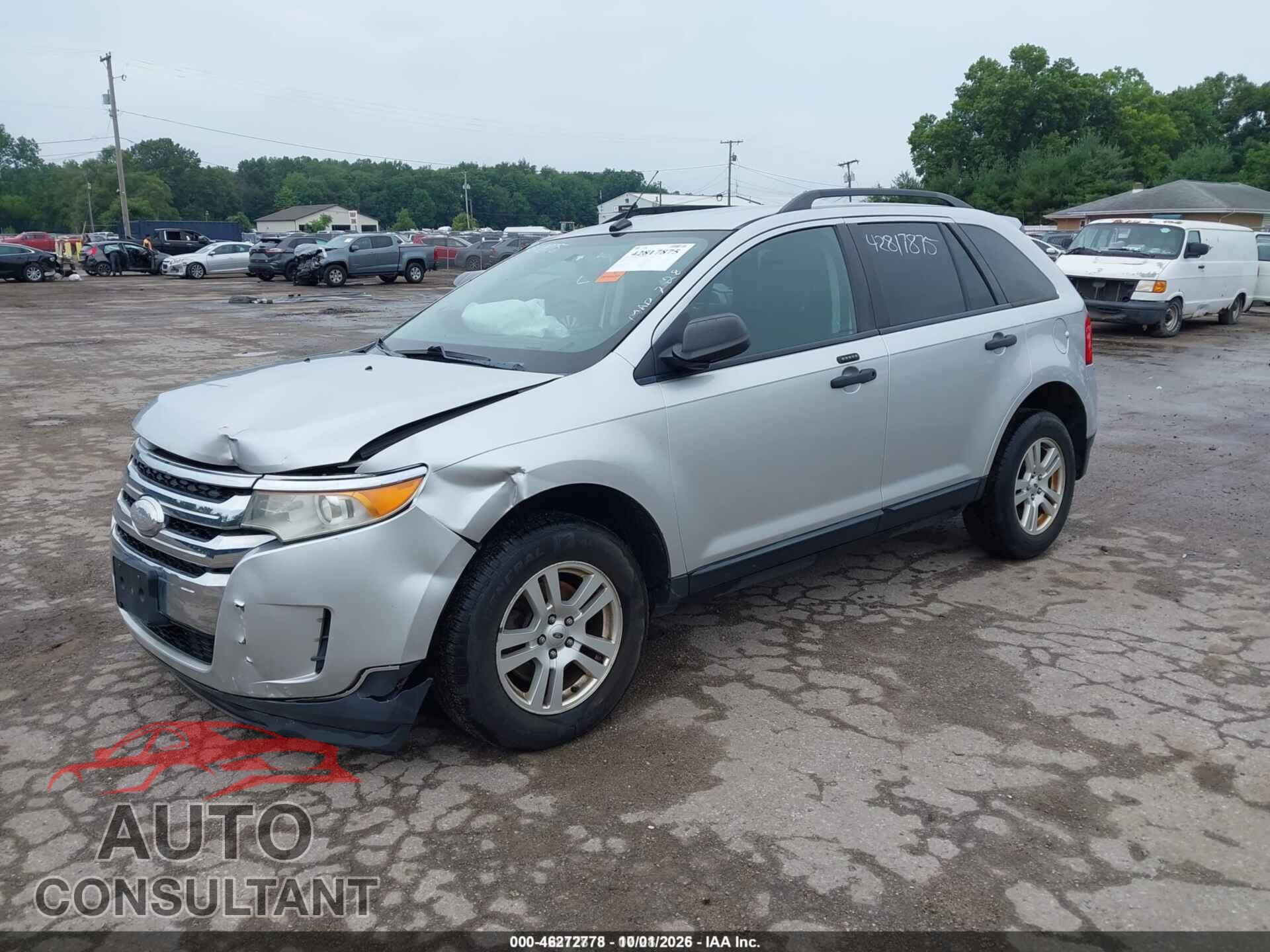 FORD EDGE 2012 - 2FMDK3GCXCBA10322