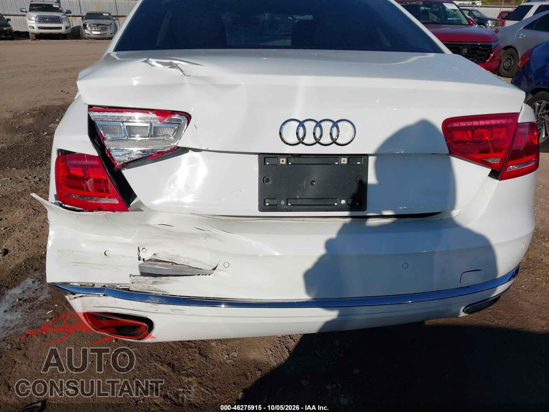 AUDI A8 L 2014 - WAUR2AFD3EN008795