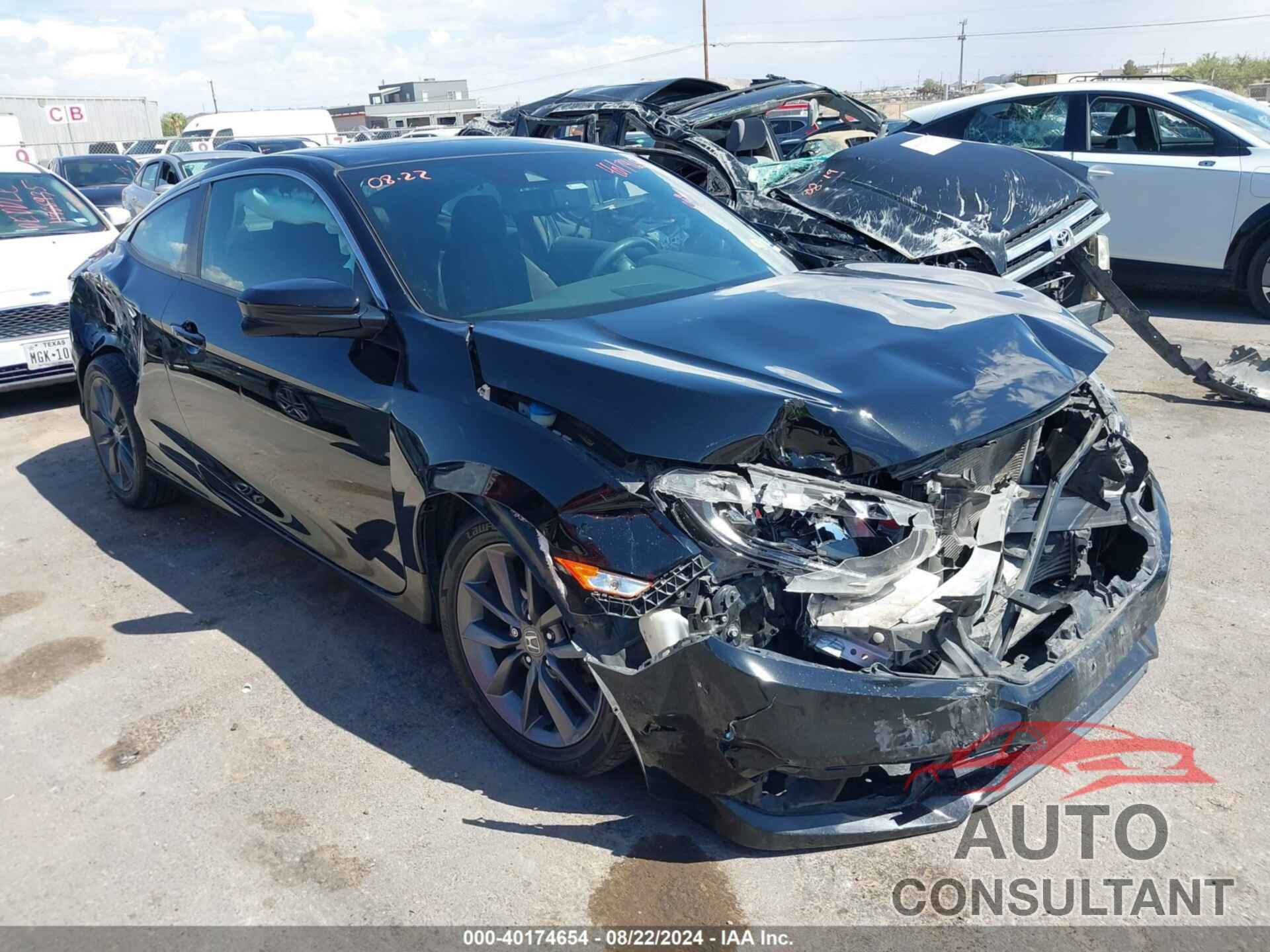 HONDA CIVIC 2019 - 2HGFC3B32KH350398