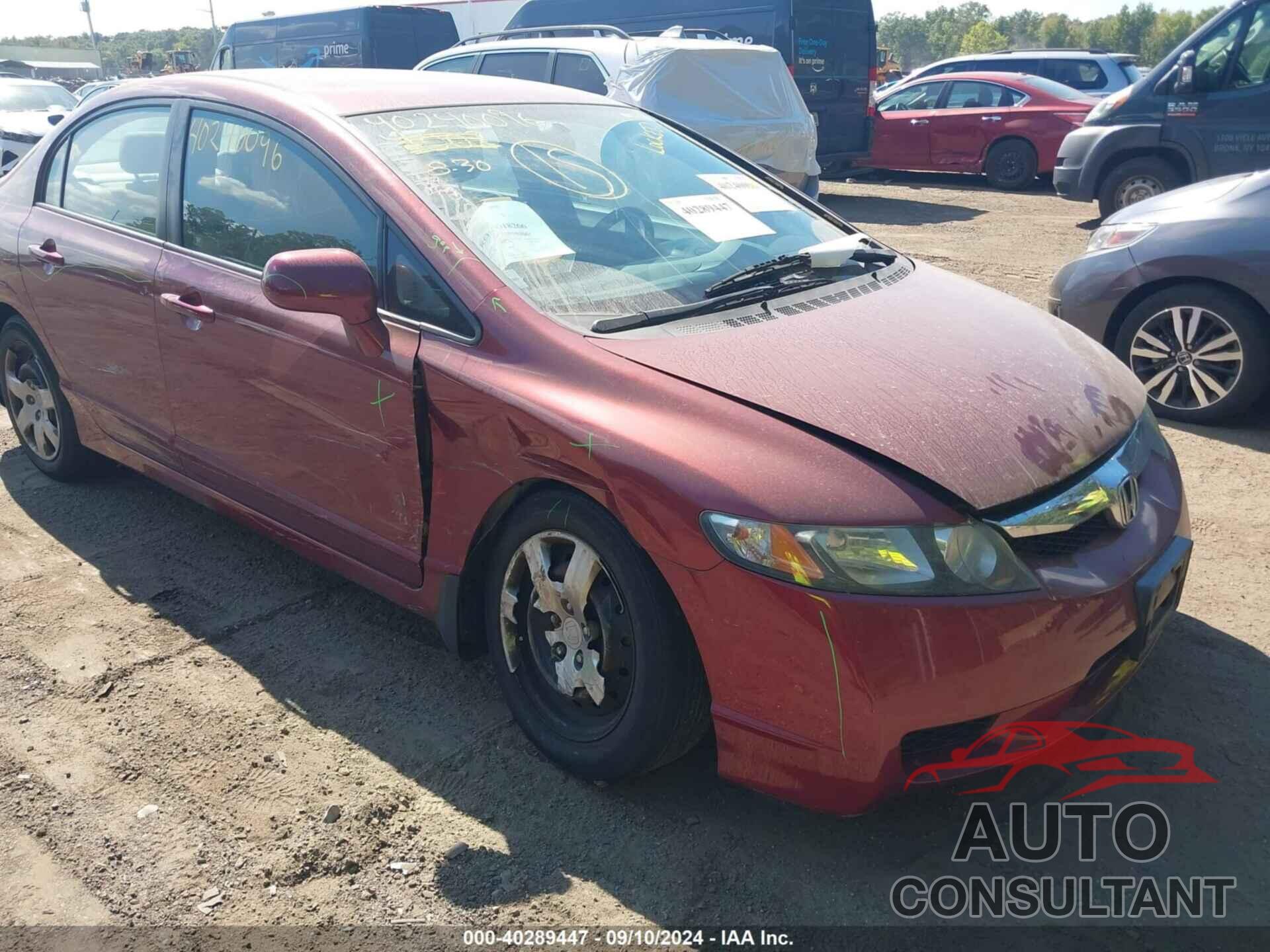 HONDA CIVIC 2010 - 2HGFA1F56AH541066