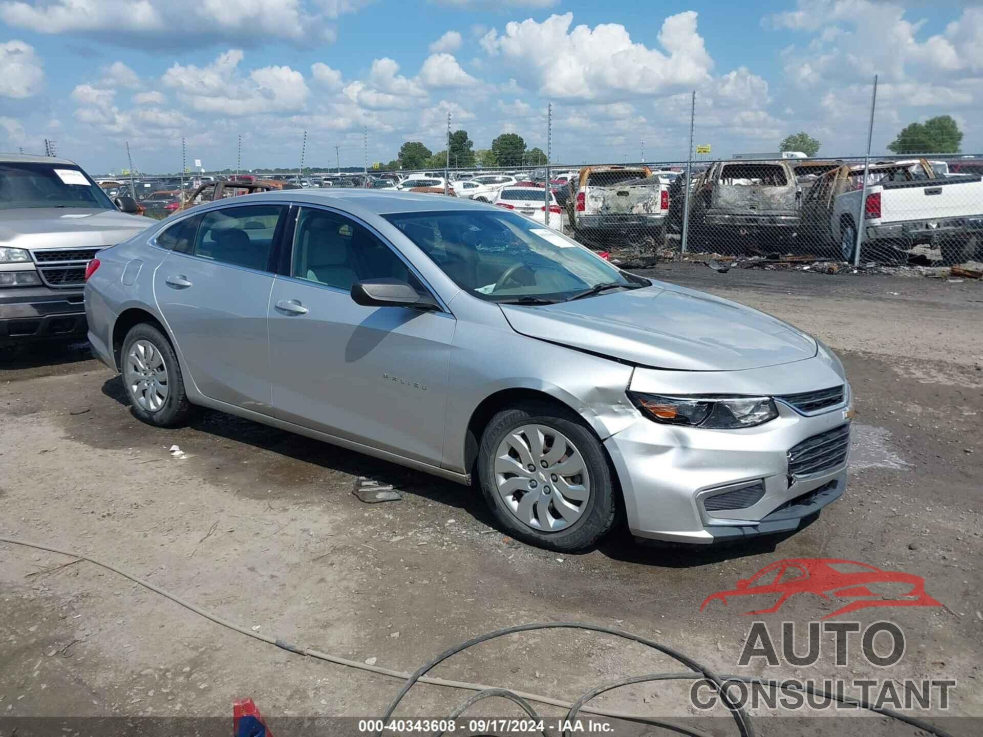 CHEVROLET MALIBU 2017 - 1G1ZA5ST9HF249505