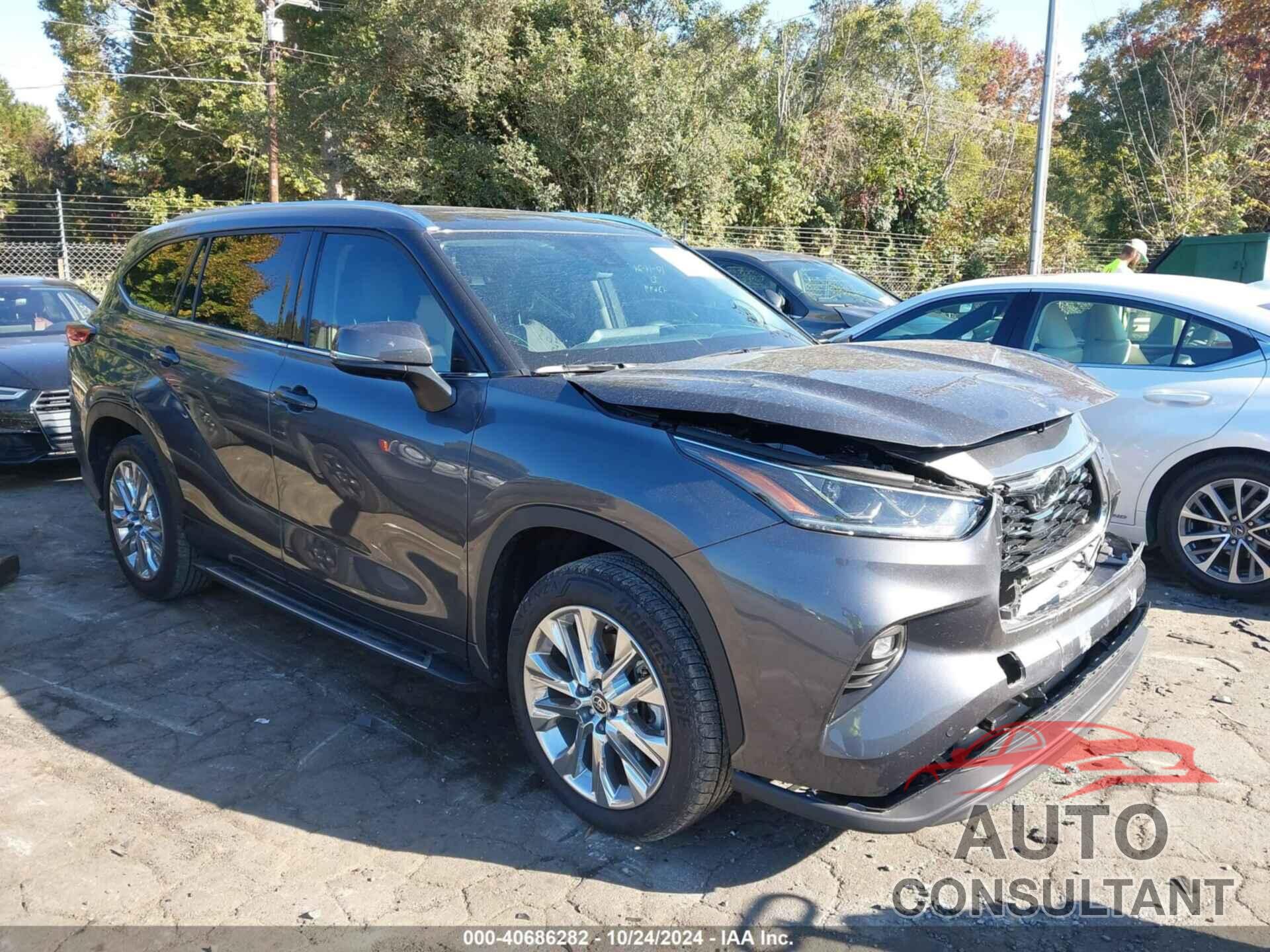 TOYOTA HIGHLANDER 2023 - 5TDKDRAH9PS026187