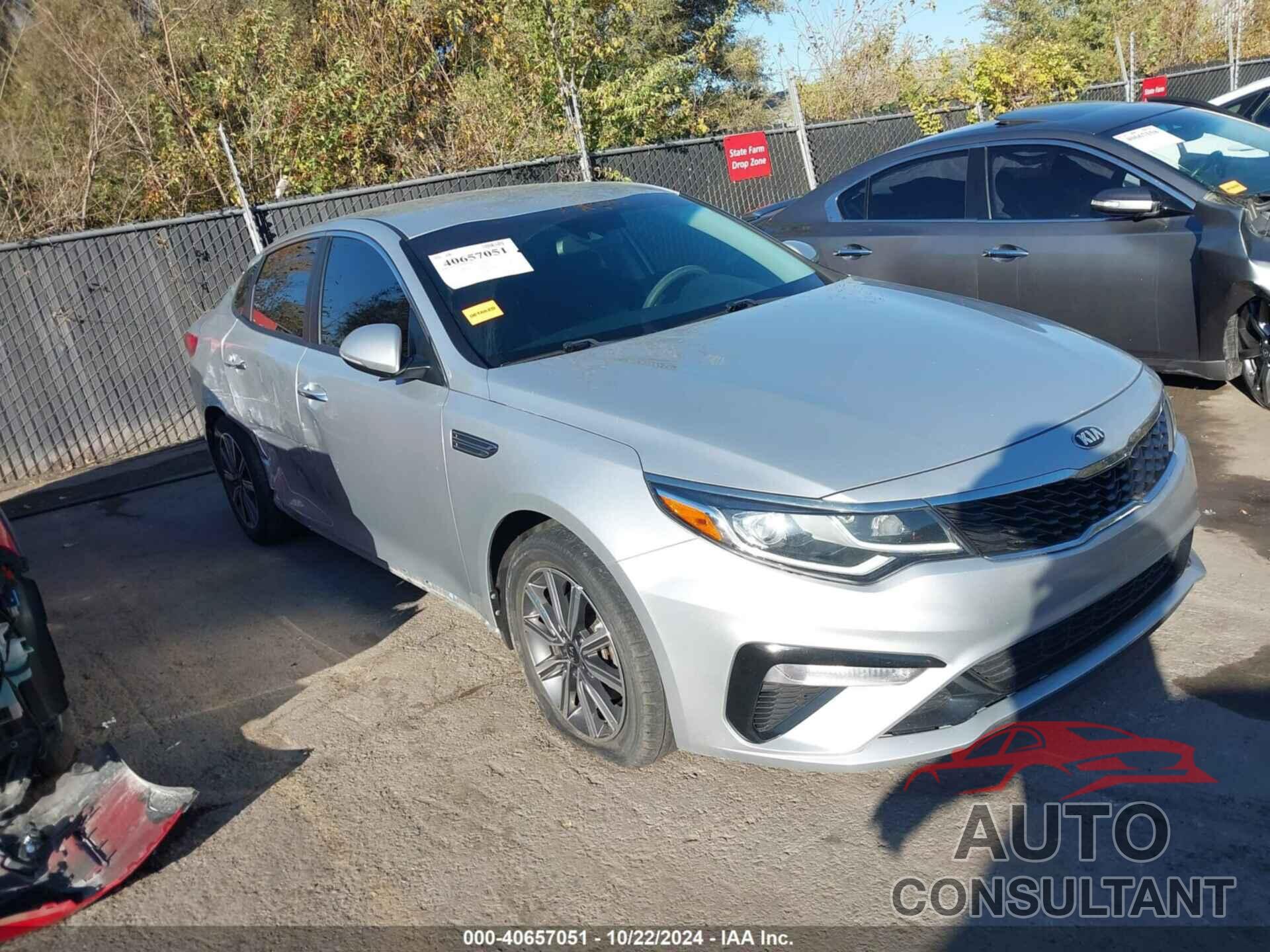 KIA OPTIMA 2019 - 5XXGT4L30KG355562