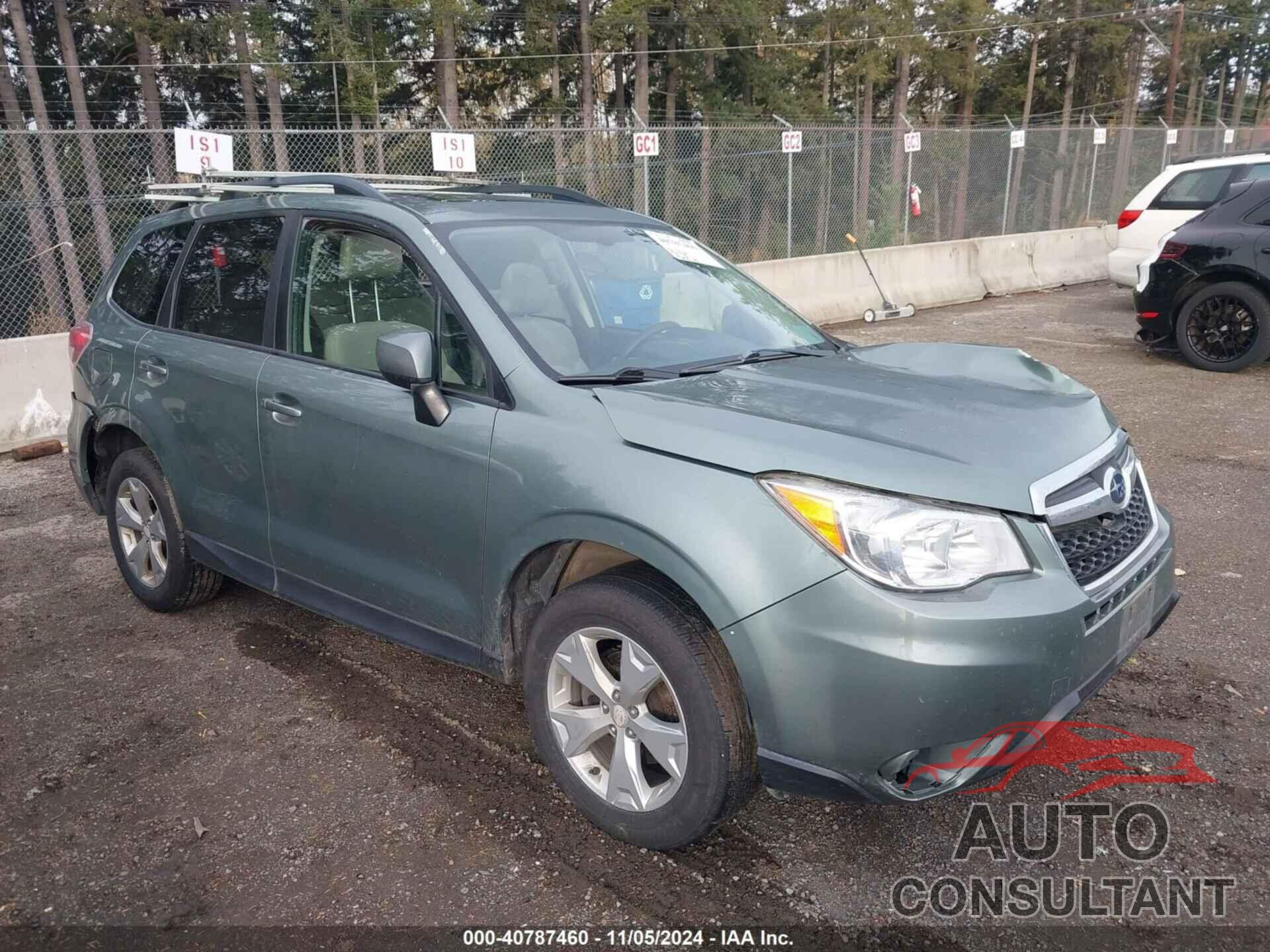 SUBARU FORESTER 2016 - JF2SJADC5GH522071