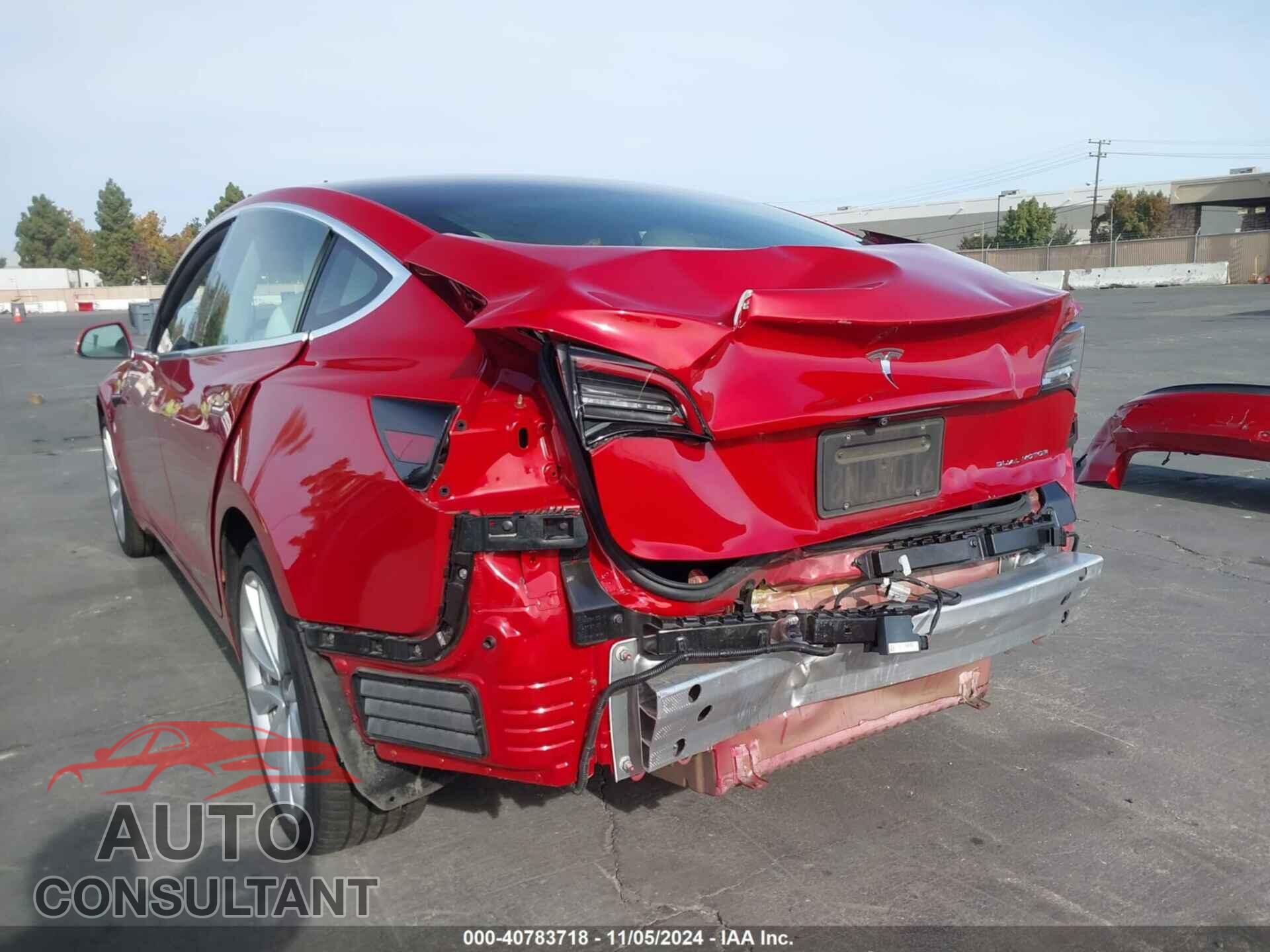 TESLA MODEL 3 2020 - 5YJ3E1EB4LF648011