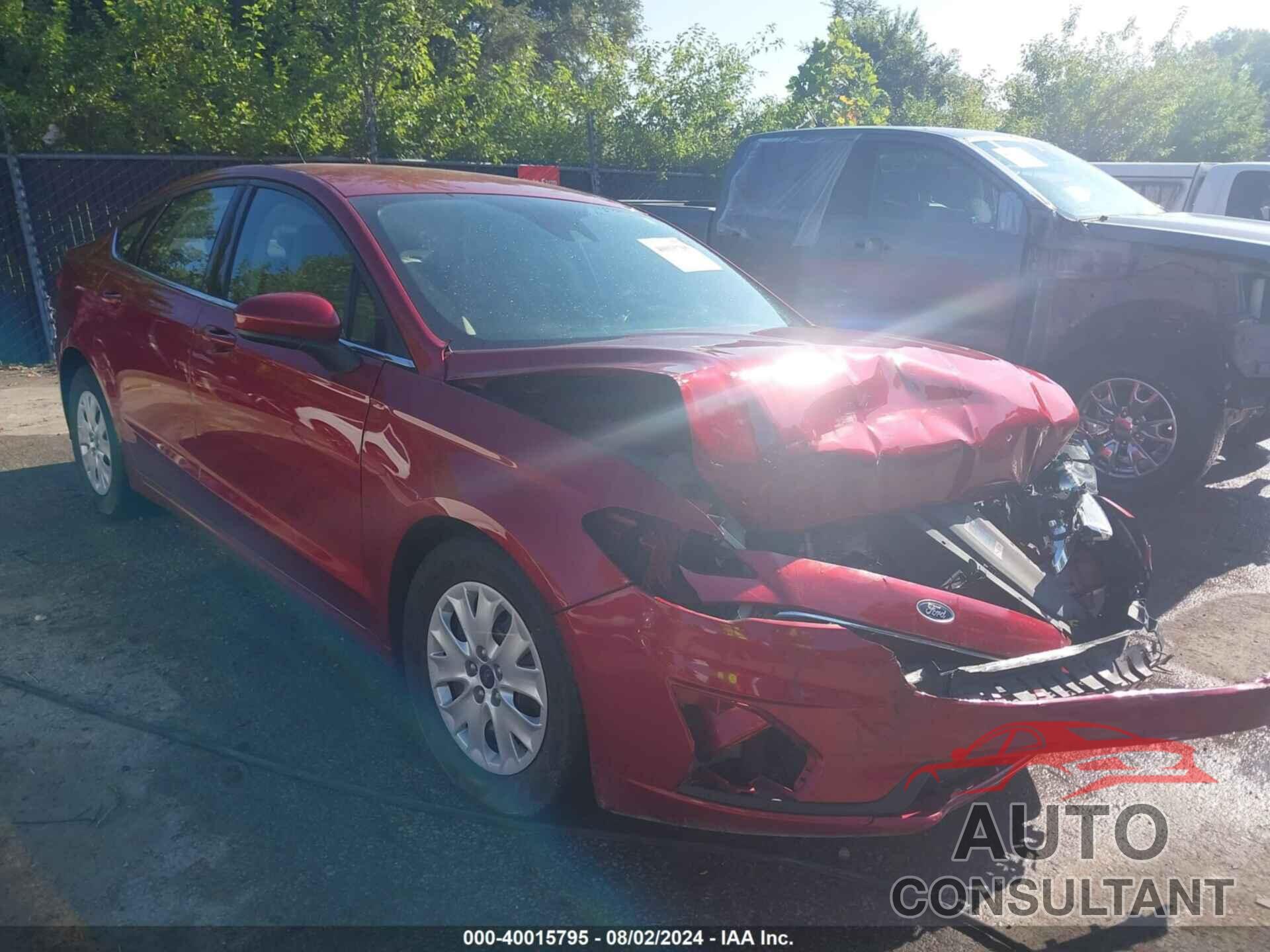 FORD FUSION 2019 - 3FA6P0G78KR275651