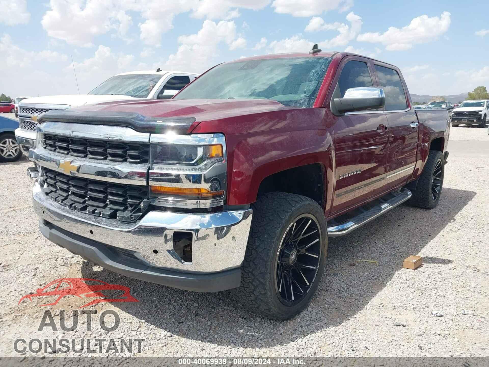 CHEVROLET SILVERADO 1500 2017 - 3GCPCSEC4HG421005