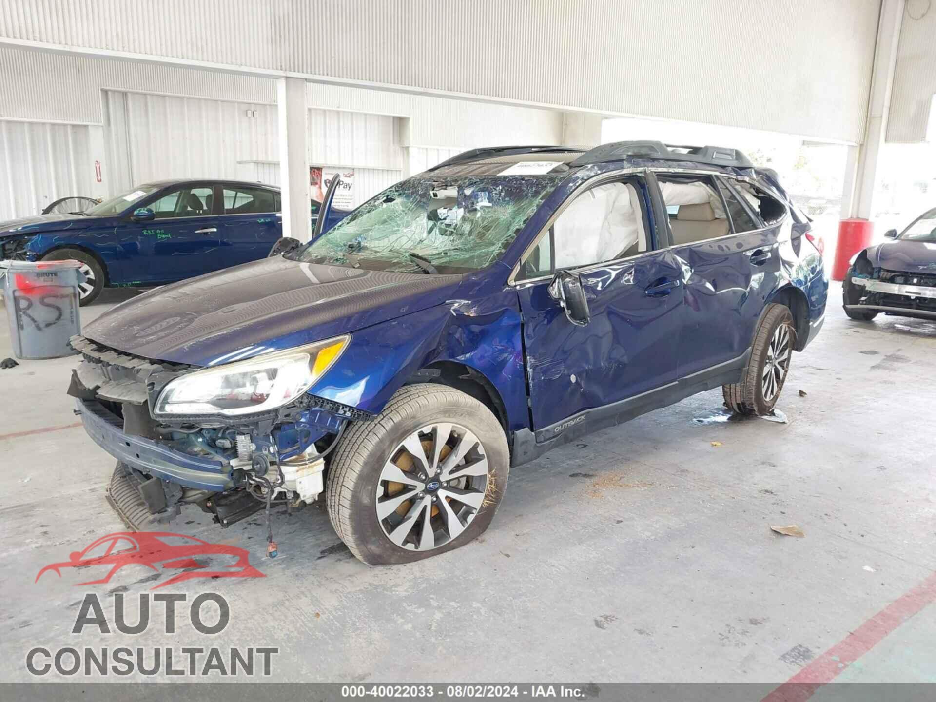 SUBARU OUTBACK 2017 - 4S4BSENC2H3393749