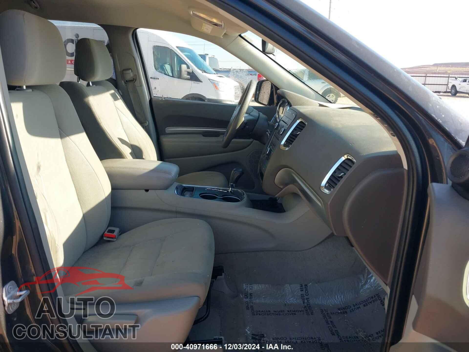 DODGE DURANGO 2011 - 1D4RE2GG0BC734410