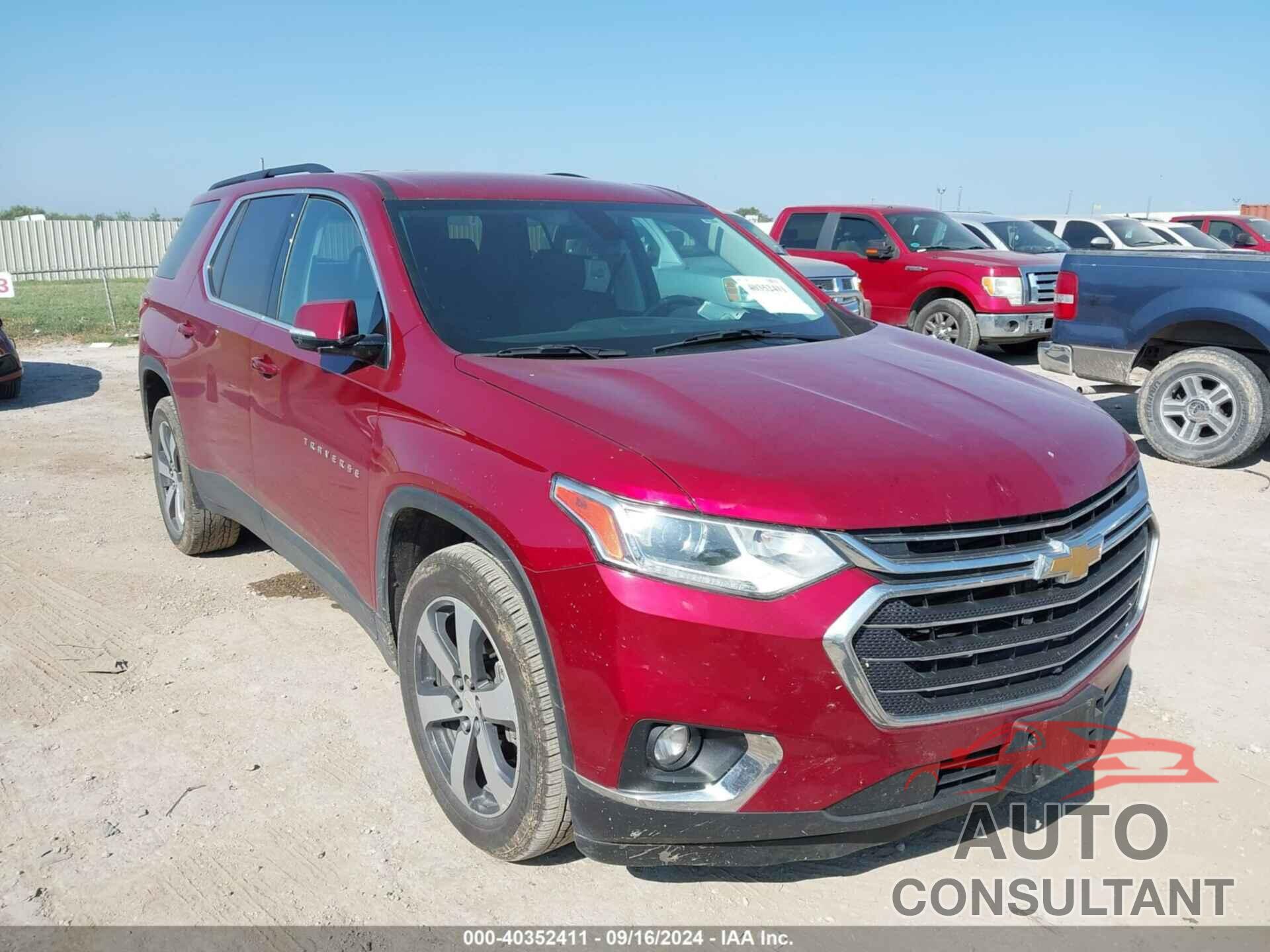 CHEVROLET TRAVERSE 2019 - 1GNERHKW8KJ178786