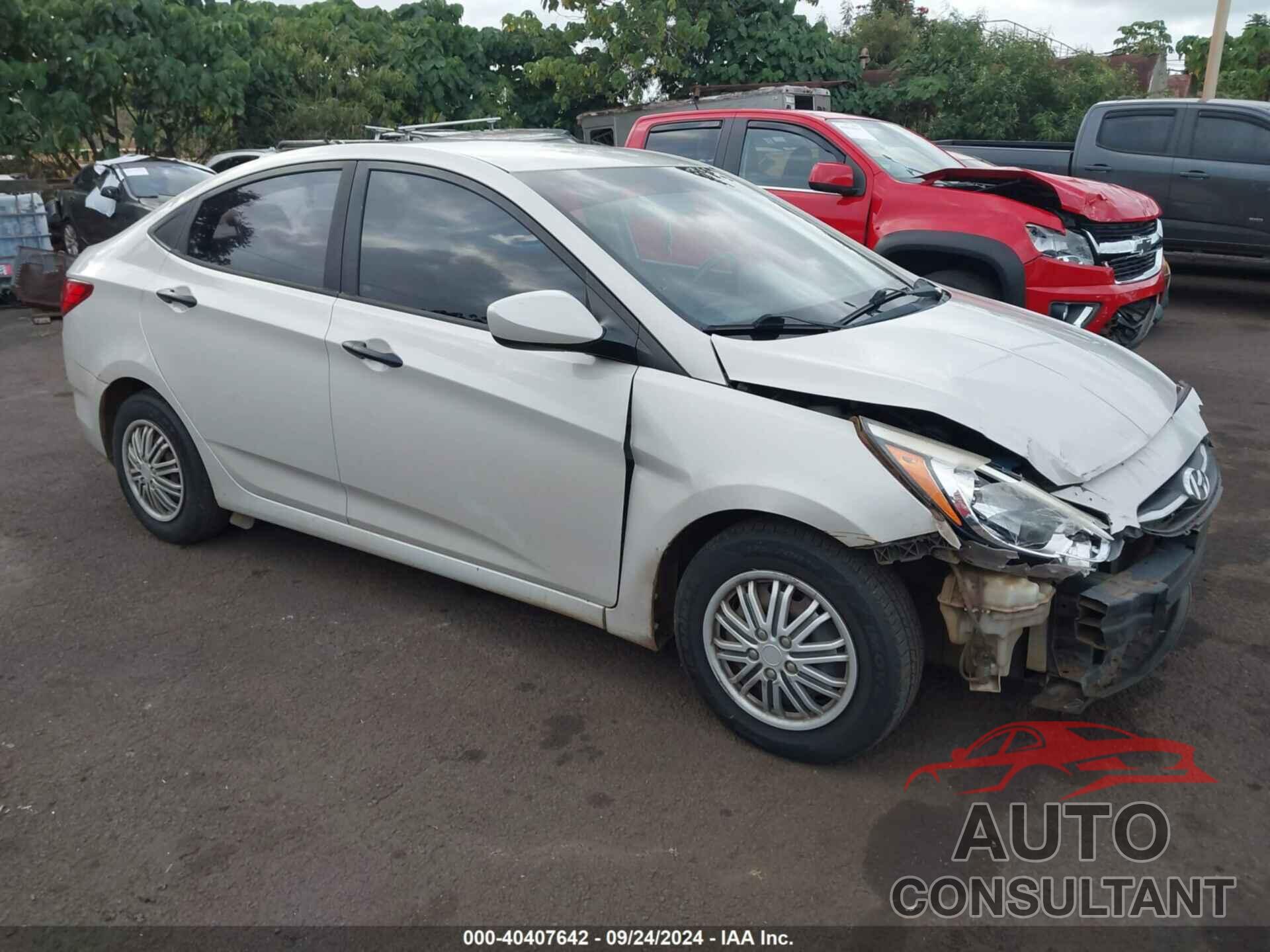 HYUNDAI ACCENT 2015 - KMHCT4AE2FU939394