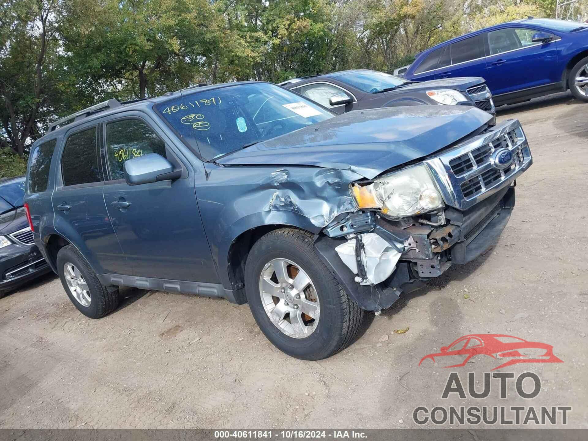 FORD ESCAPE 2011 - 1FMCU9EG3BKA06017