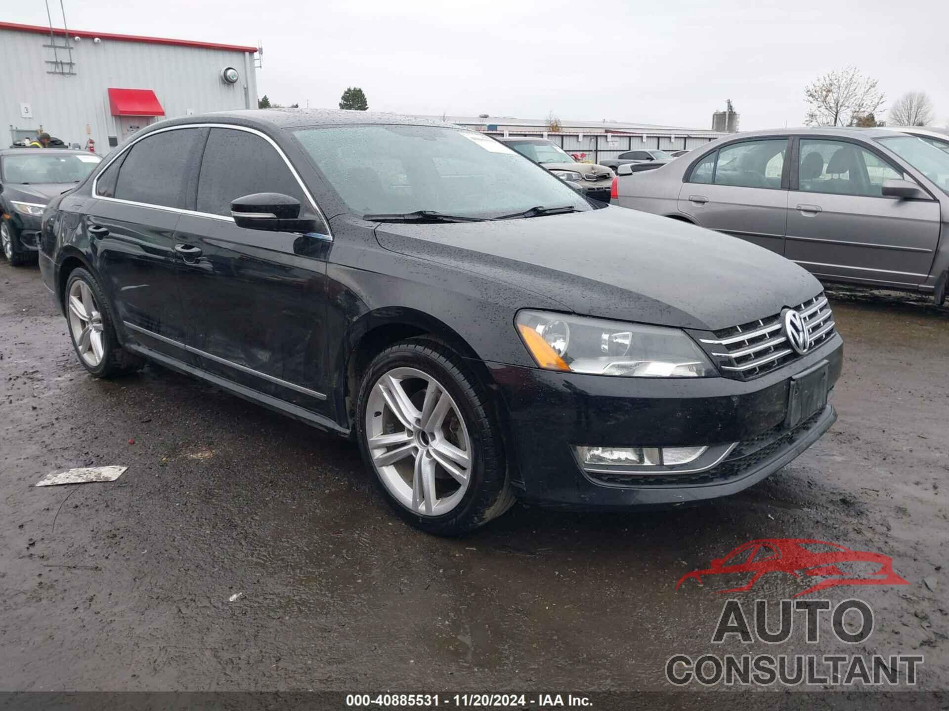 VOLKSWAGEN PASSAT 2012 - 1VWBN7A32CC105005