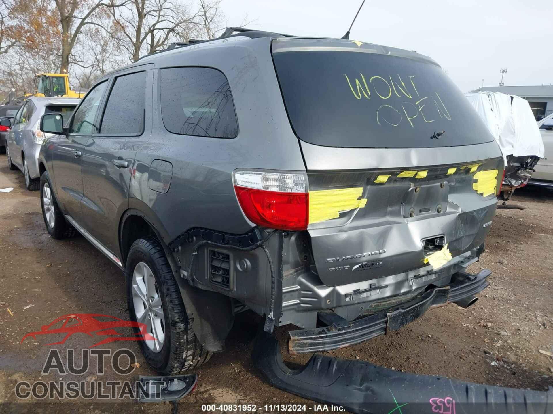 DODGE DURANGO 2012 - 1C4RDJDG2CC106266