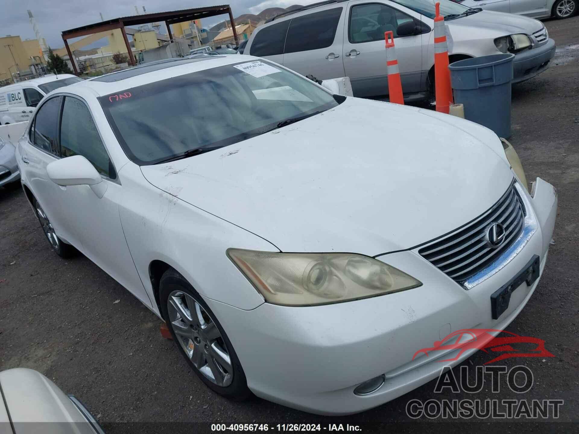 LEXUS ES 350 2009 - JTHBJ46G792286866