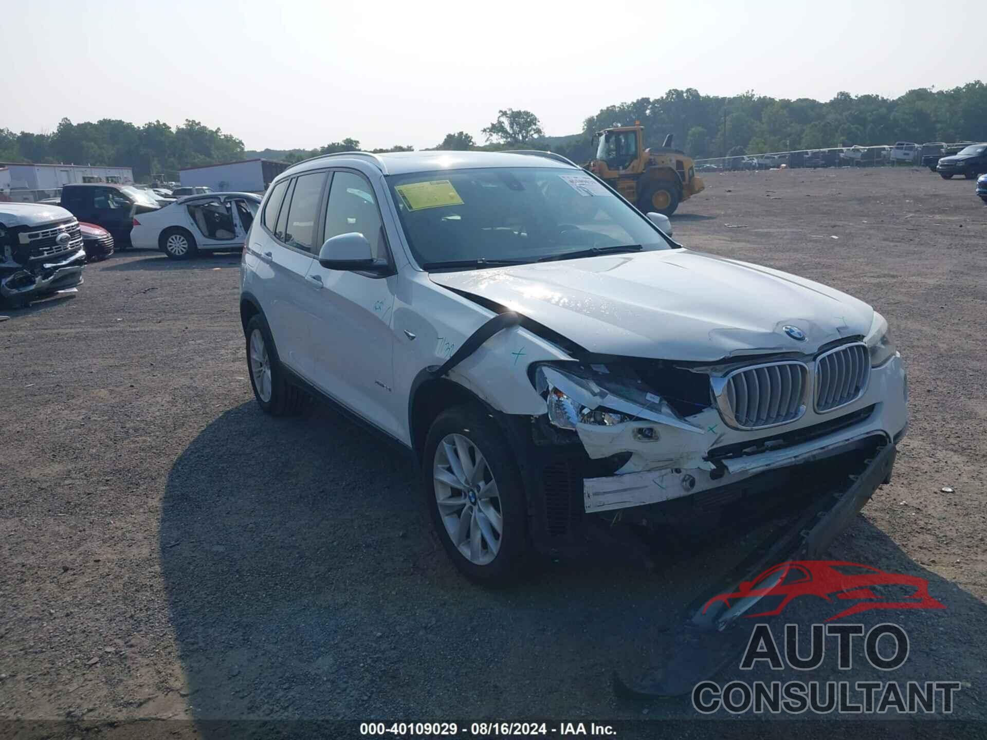 BMW X3 2016 - 5UXWX9C52G0D73960