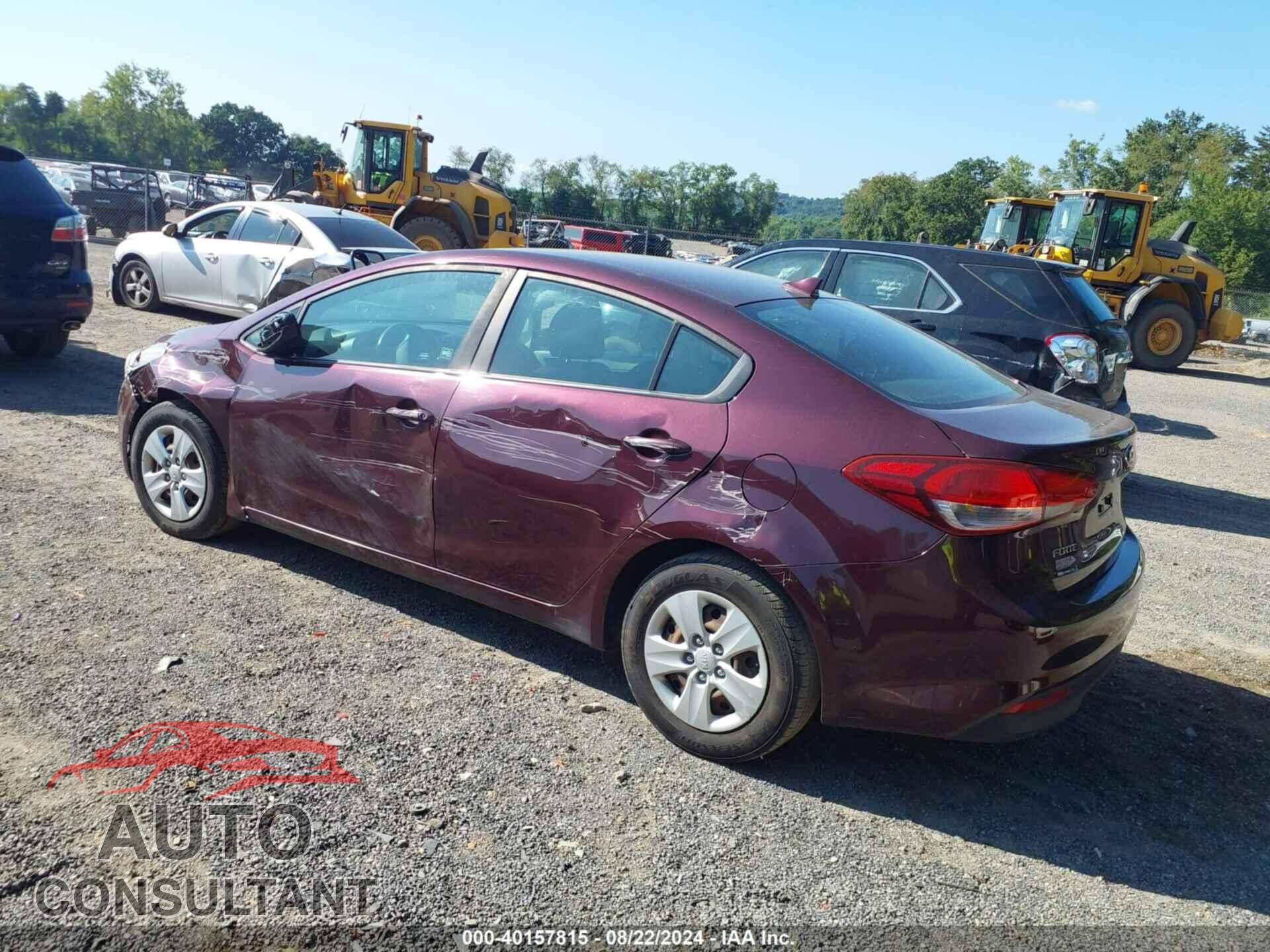 KIA FORTE 2017 - 3KPFK4A73HE047355