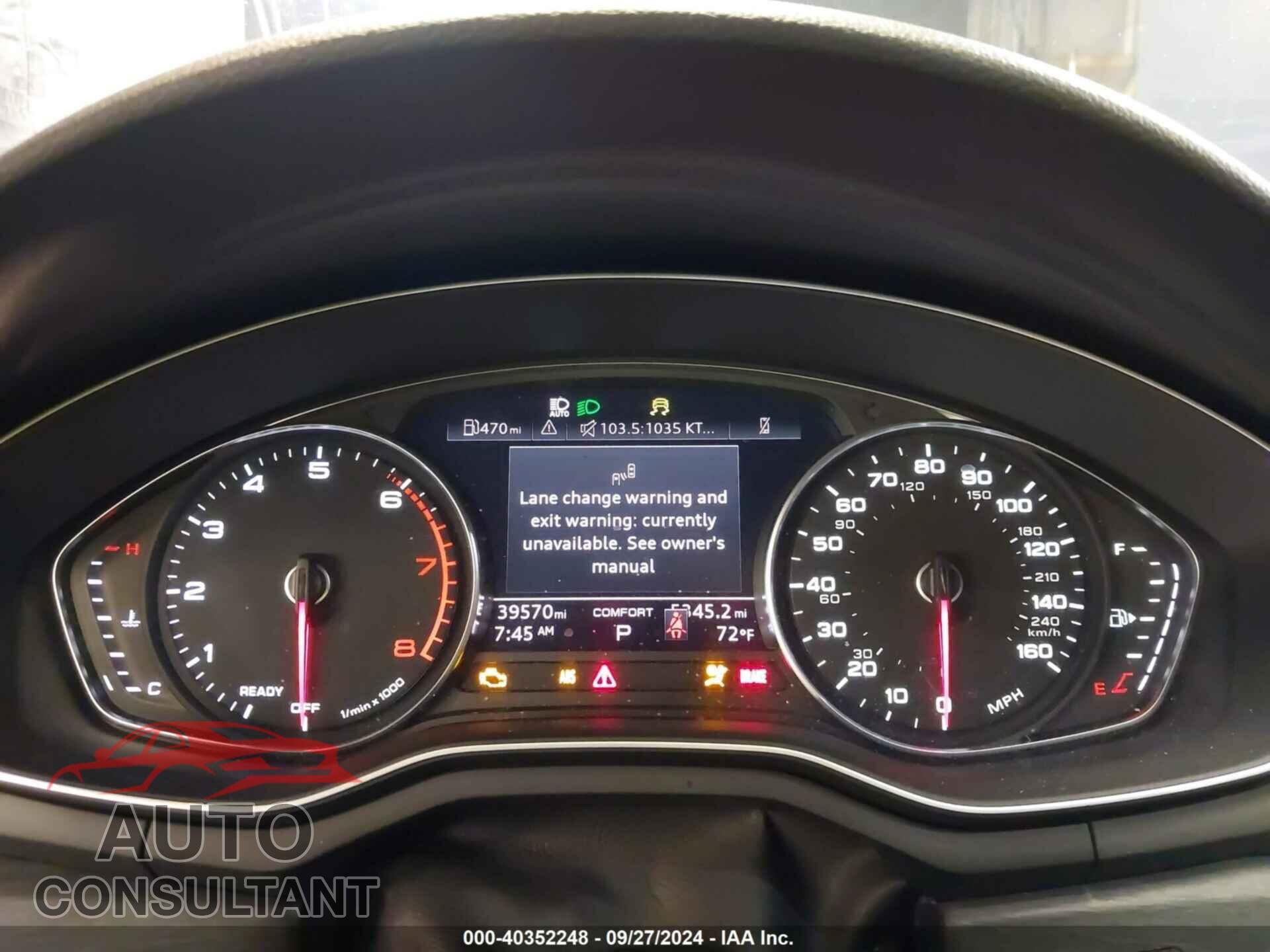 AUDI A4 2021 - WAUDAAF44MN005142
