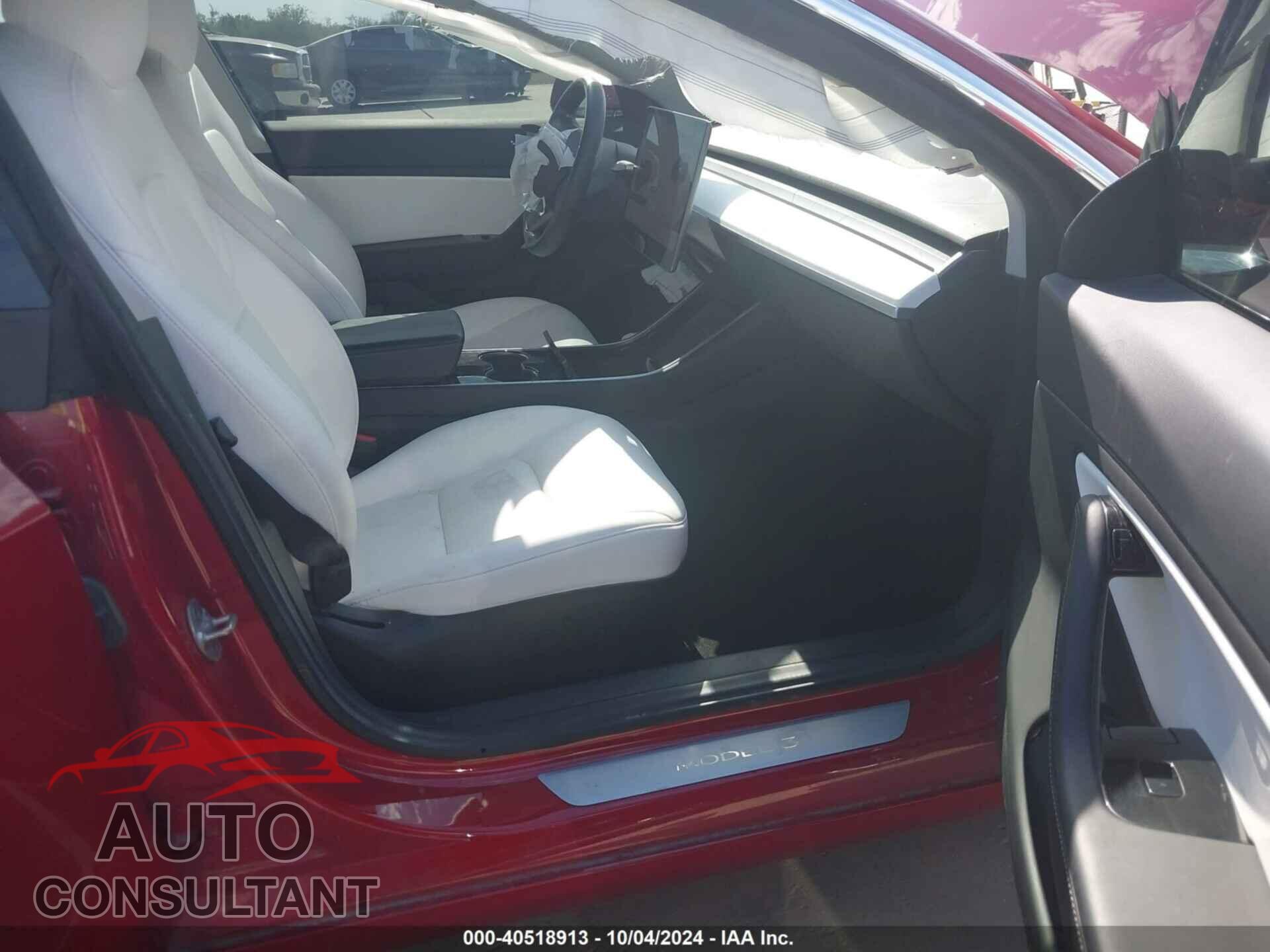 TESLA MODEL 3 2018 - 5YJ3E1EB4JF100751