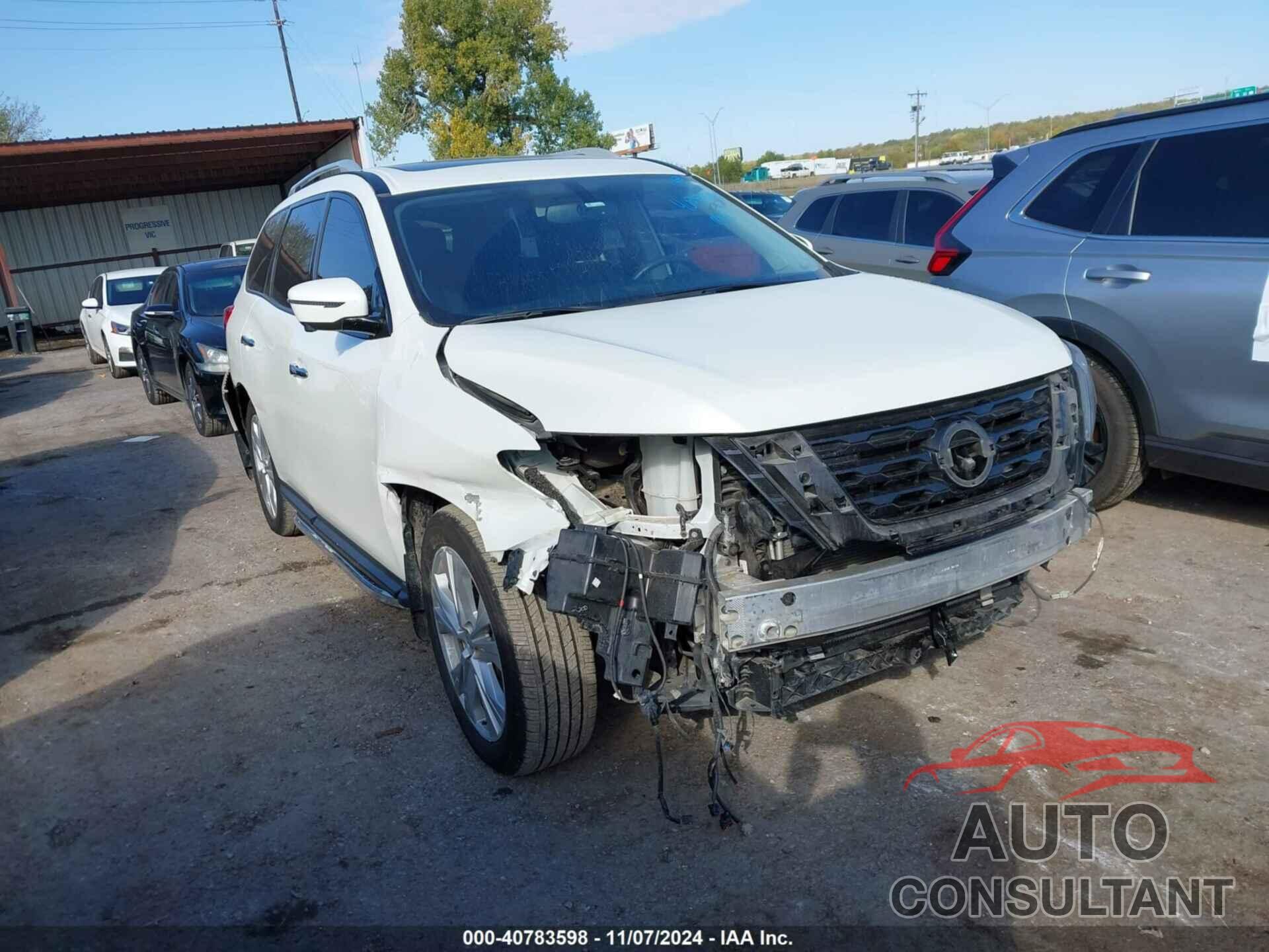 NISSAN PATHFINDER 2019 - 5N1DR2MN7KC588498