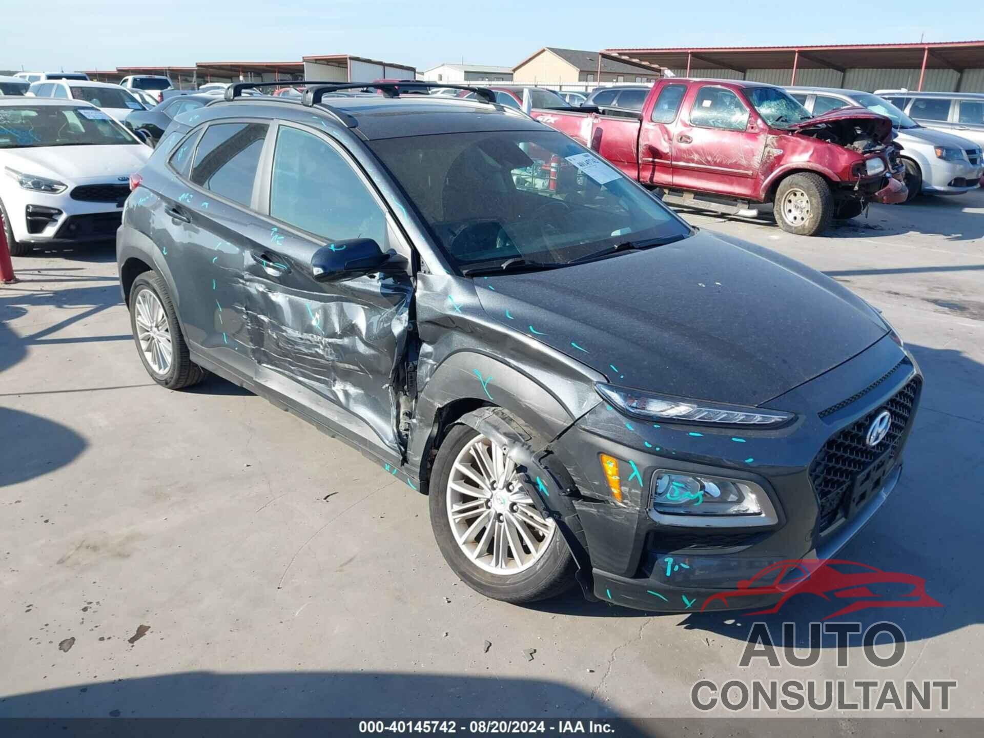 HYUNDAI KONA 2021 - KM8K6CAA4MU681435